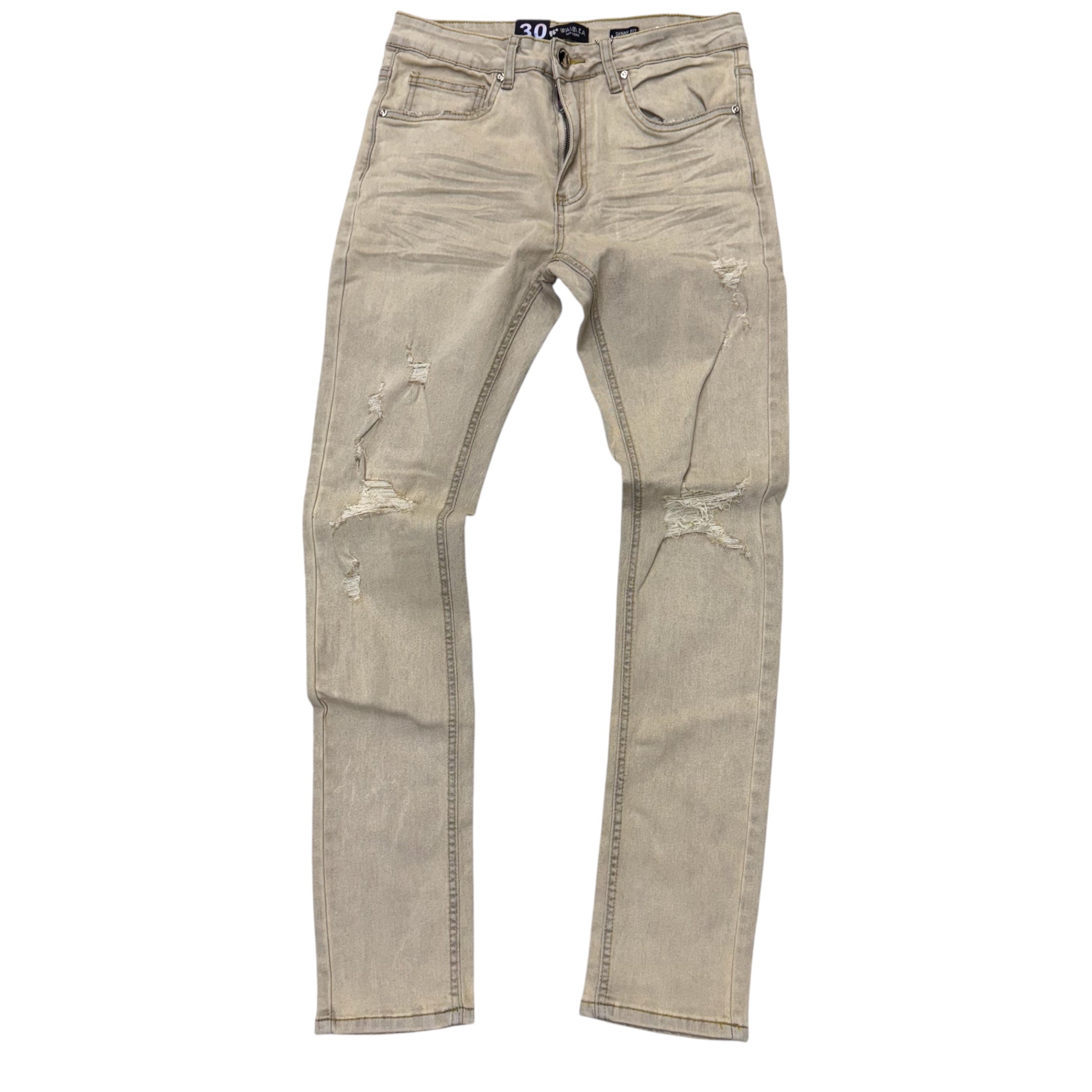 Waimea - Skinny Jeans - Grey Sand Wash - M8499D