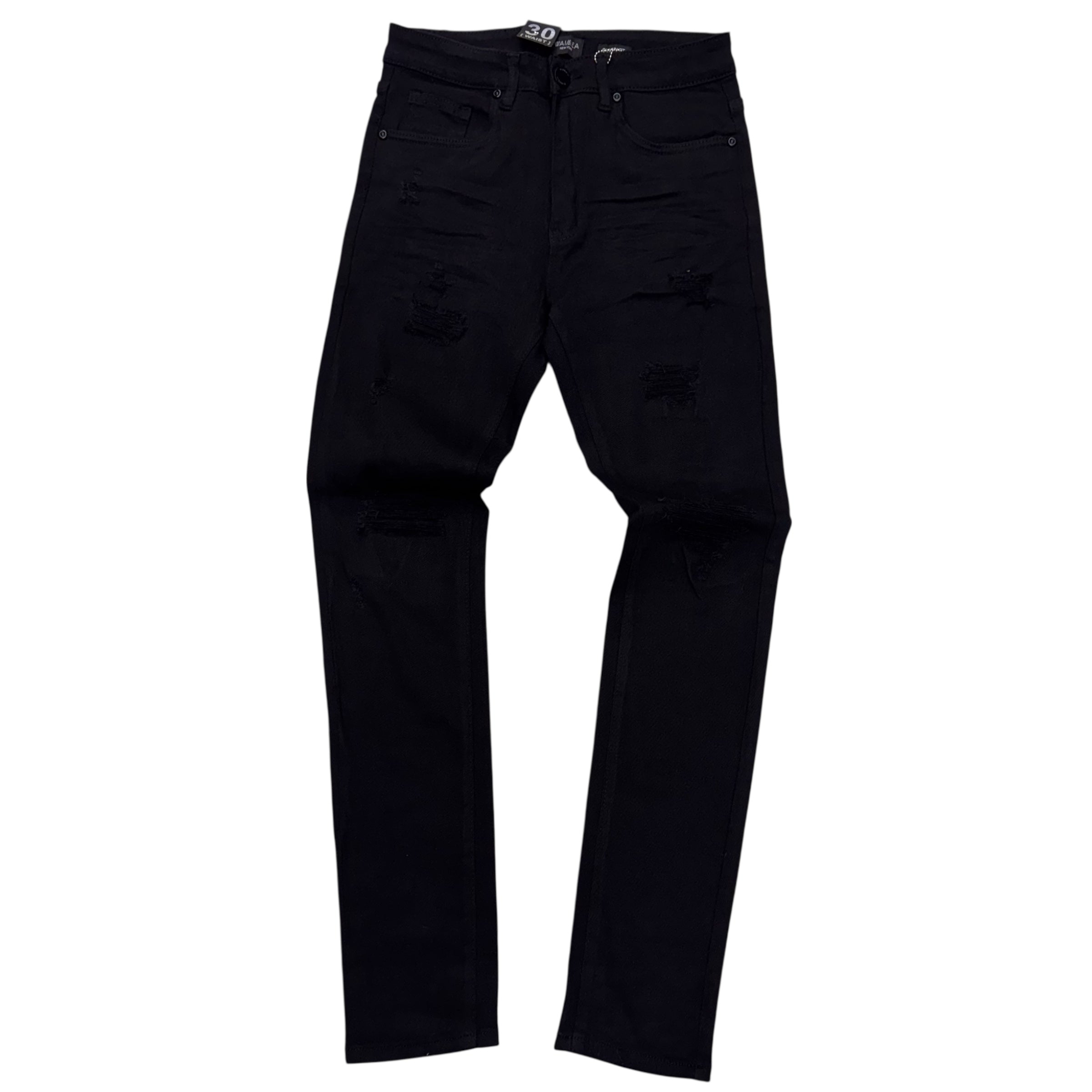 Waimea - Skinny Jeans - Jet Black - M8501T
