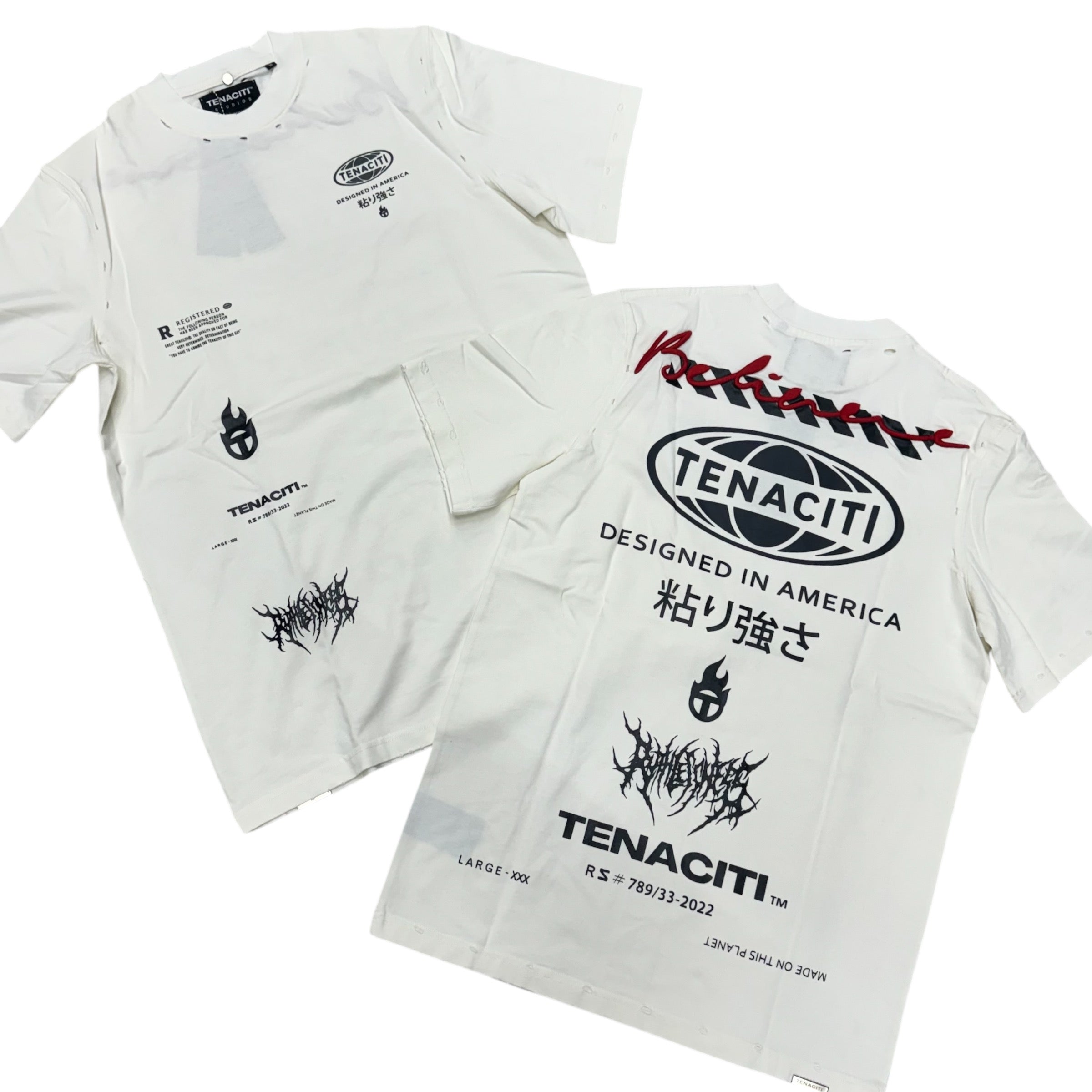 Tenaciti T-shirt Natural 1025