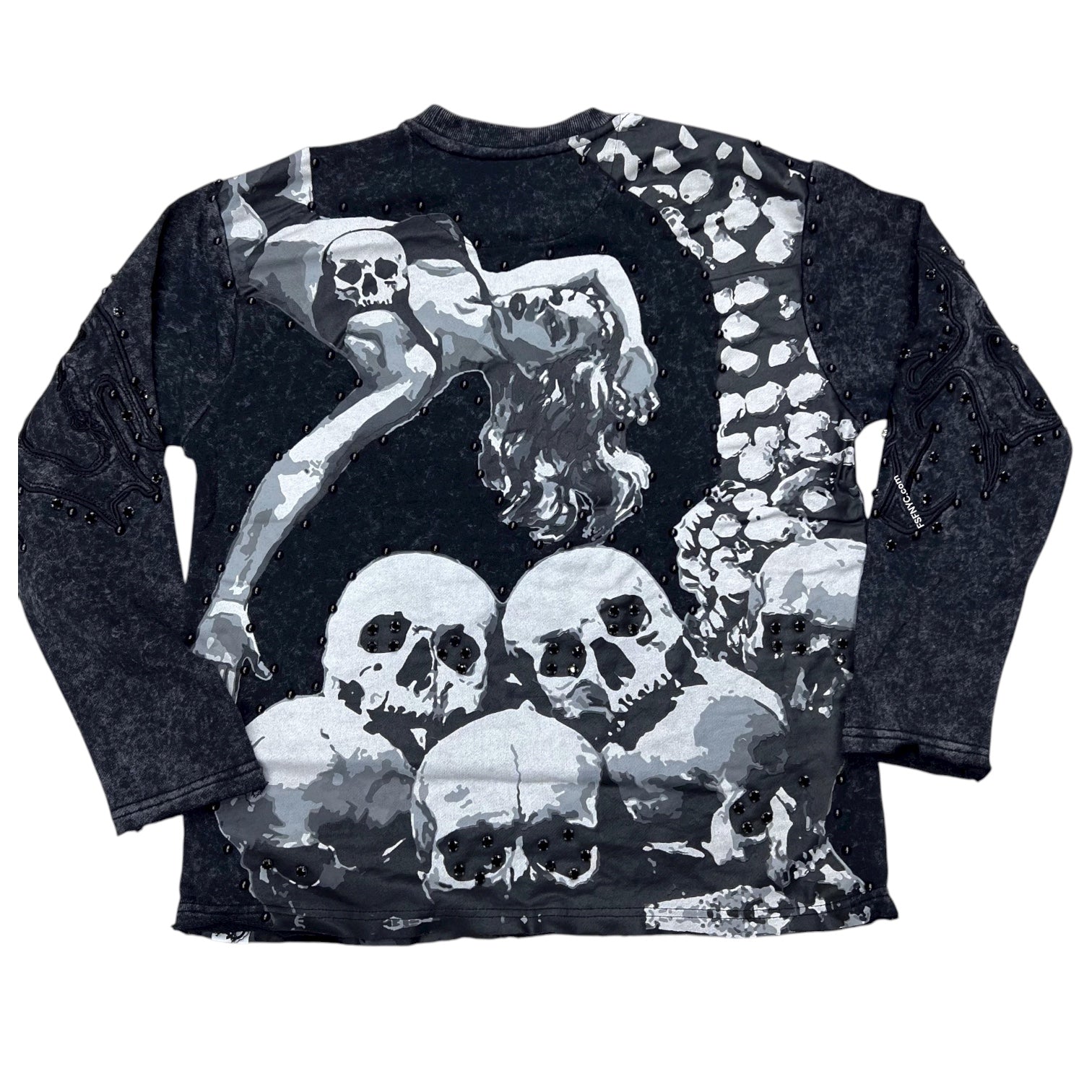 FO - crew Sweatshirt - Black