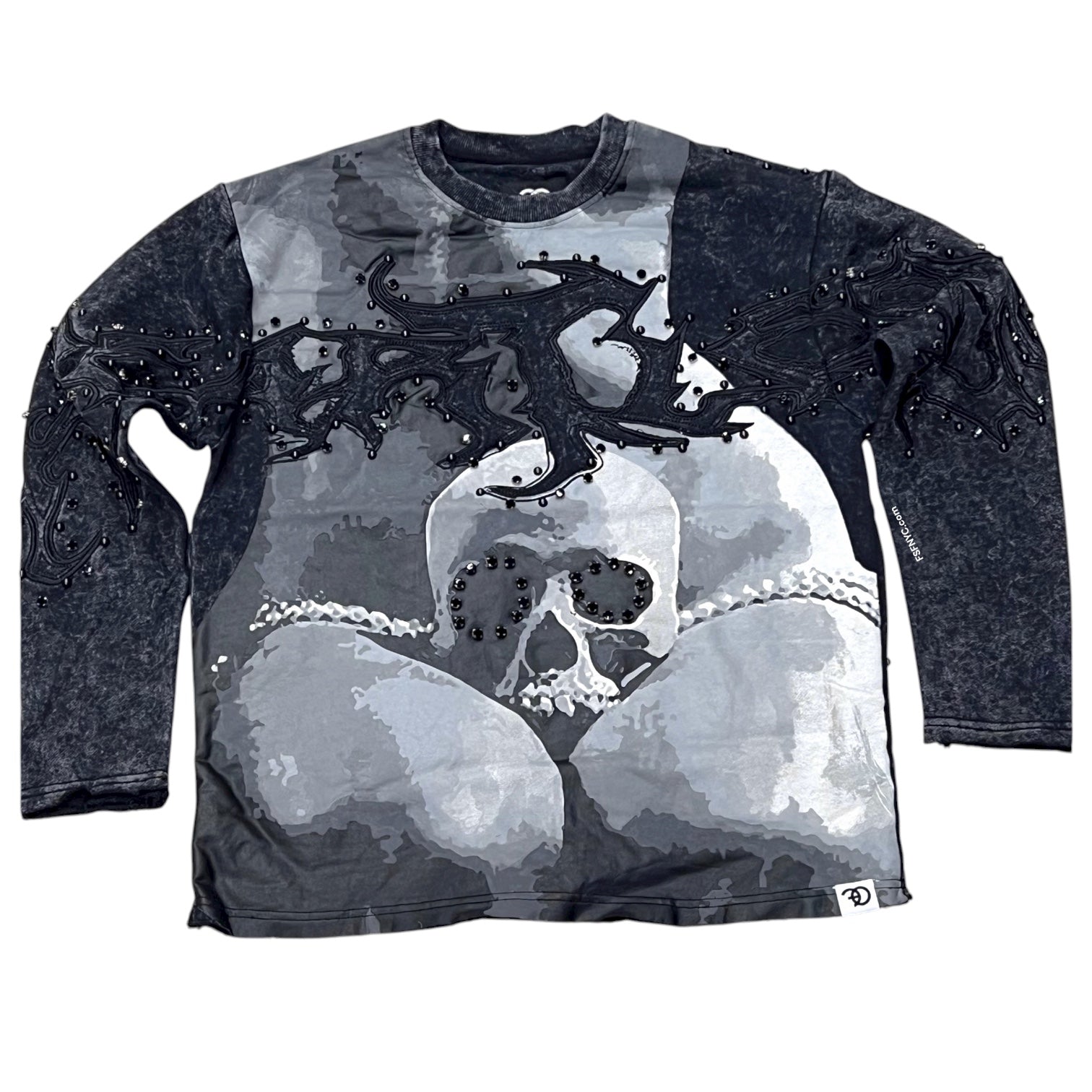 FO - crew Sweatshirt - Black