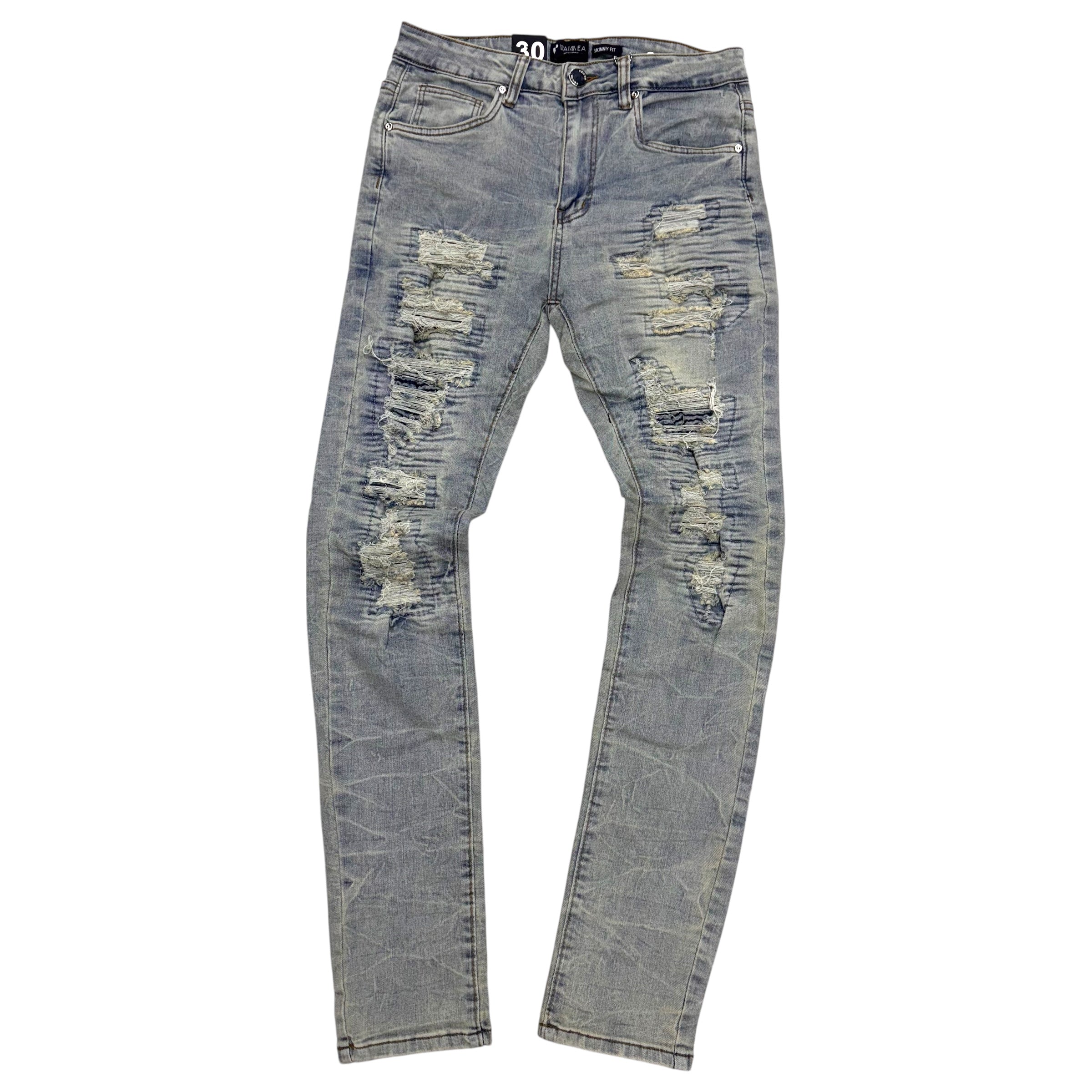 Waimea - Skinny Jeans - Blue  Wash - M8497D
