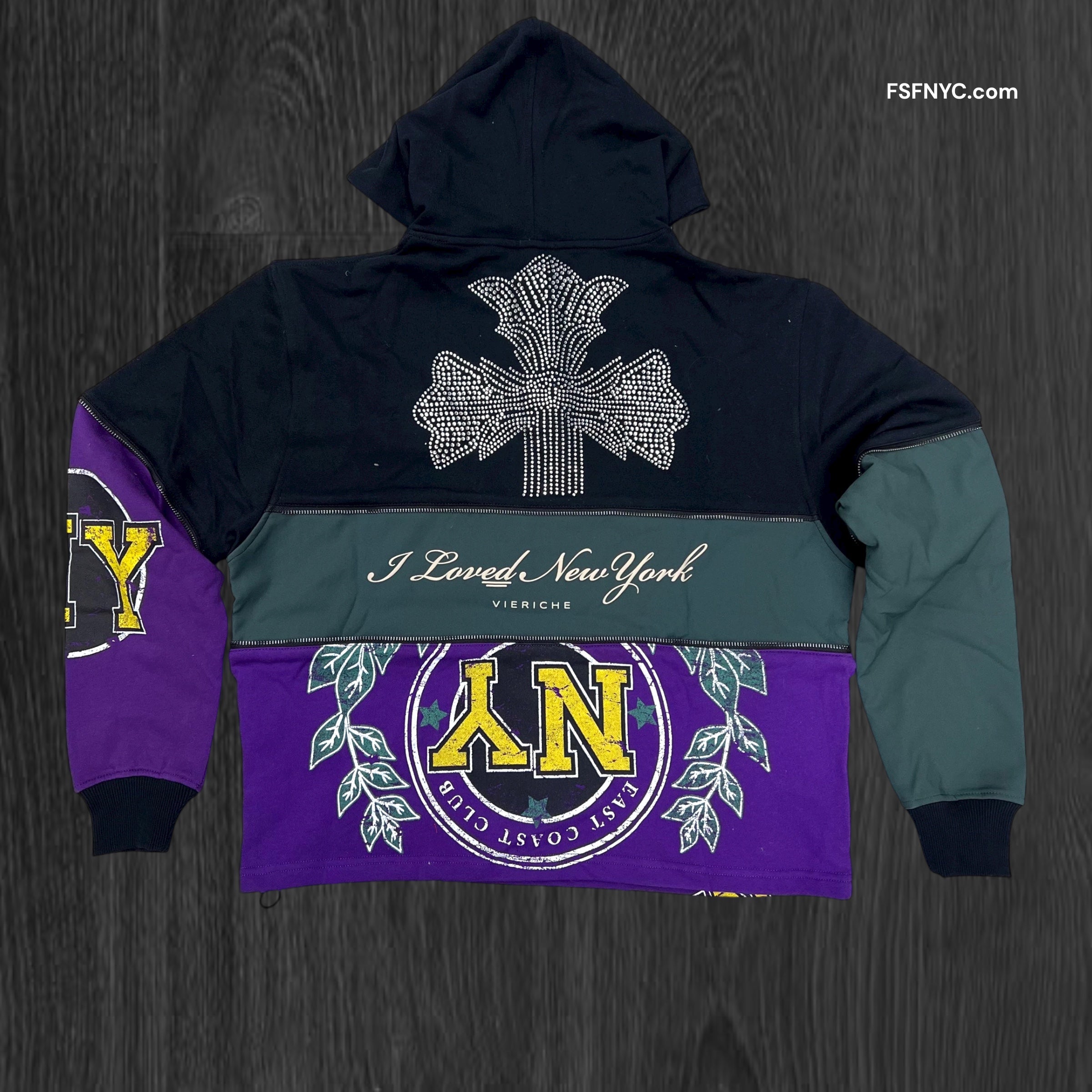 VR - The Land Hoodie - Black -1402