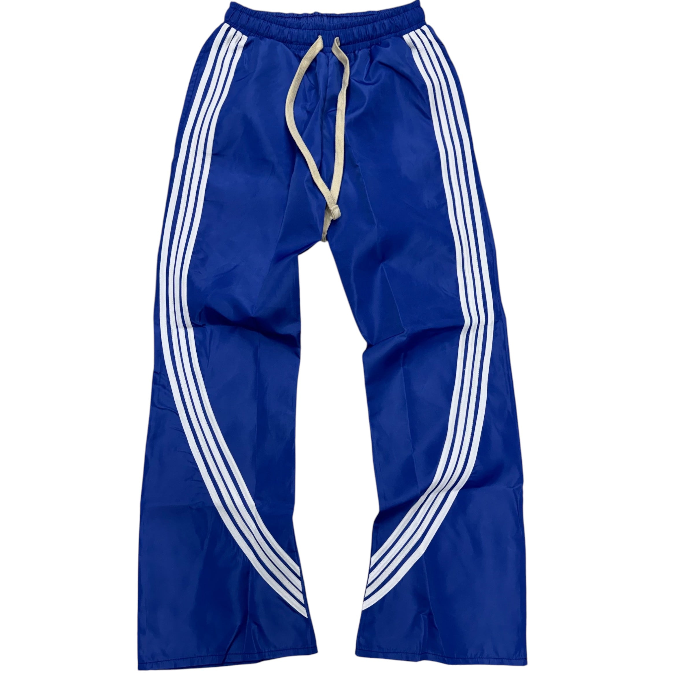 Narr stacked Nylon Pants Royal White (fit Slim, go up 1 size )