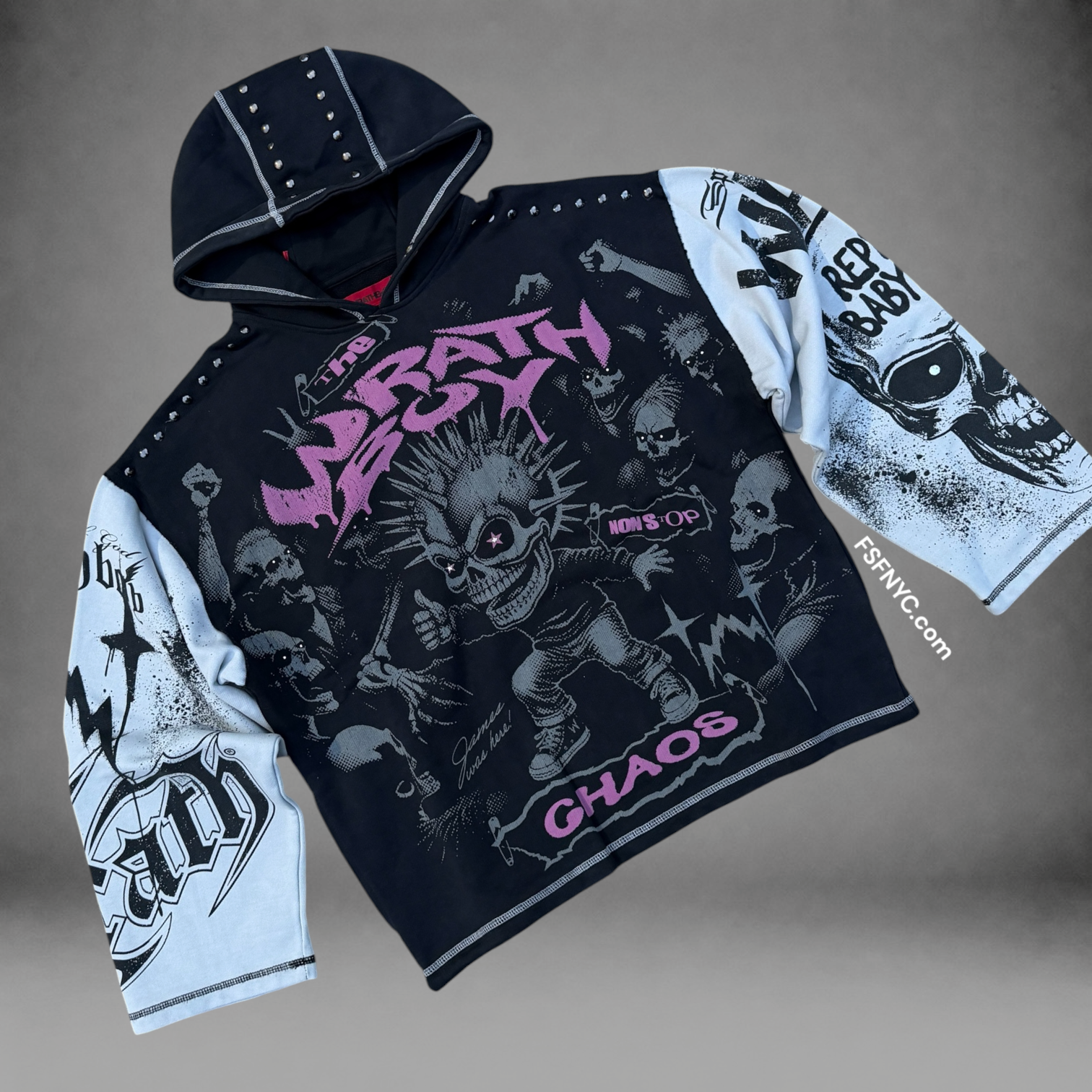 WrathBoy - Chaos Hoodie - Black - 161