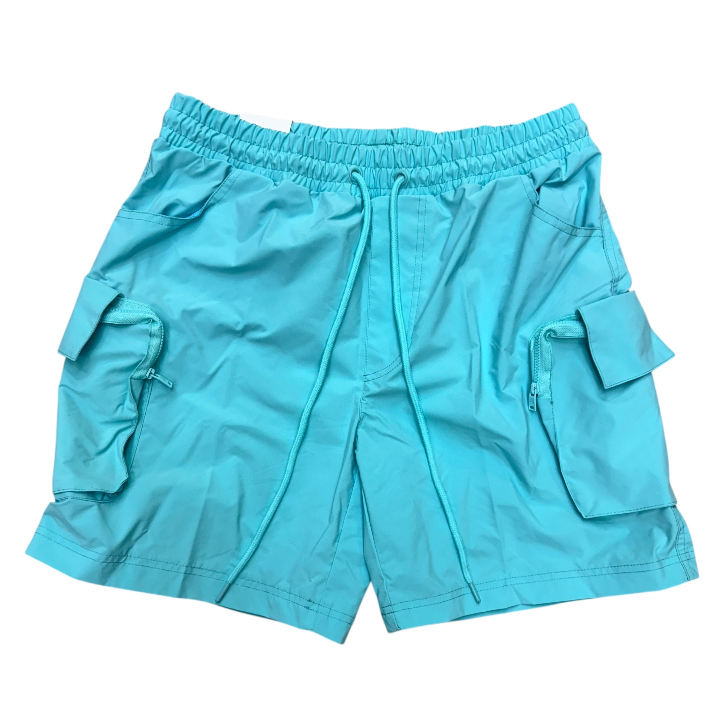 Rebel Utility Nylon Shorts Mint 911