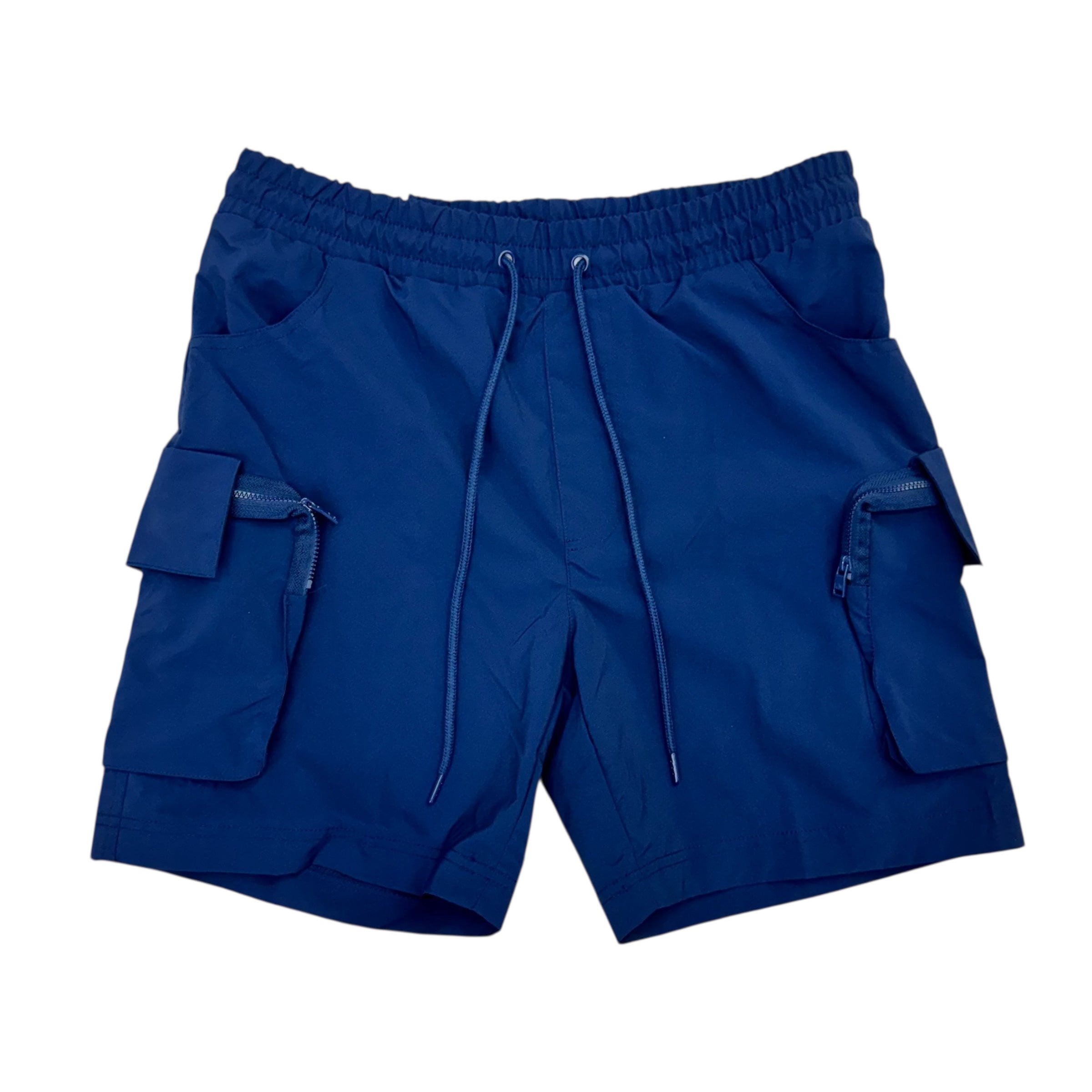 Rebel Utility Nylon Shorts Navy 911