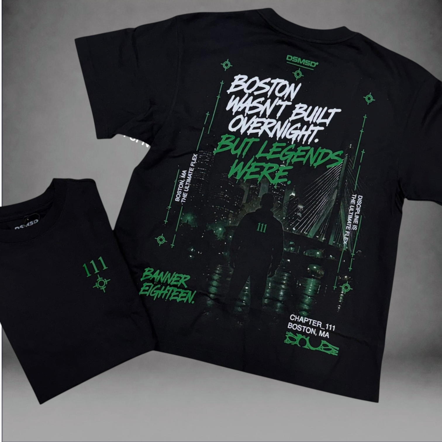 DSMSD - Boston Standard Tee - Black 01