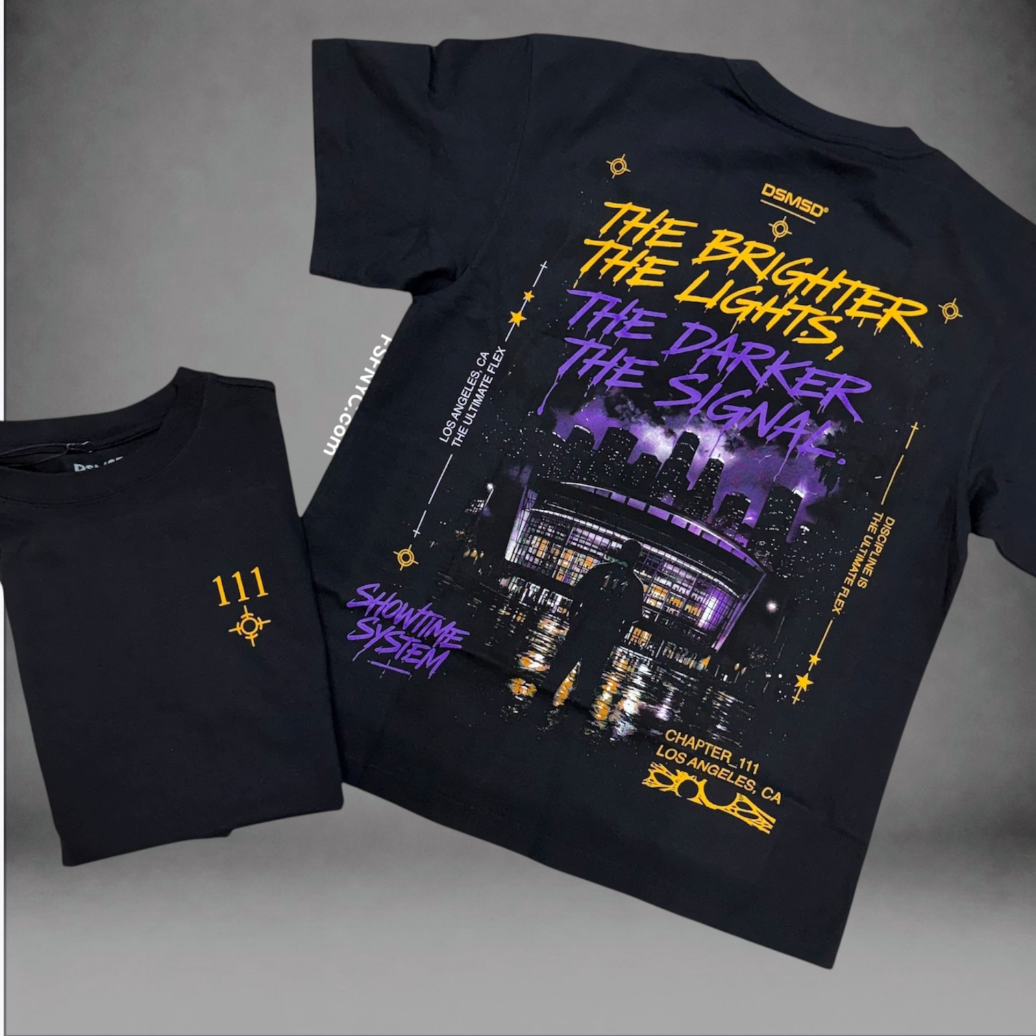 DSMSD - LA Showtime Tee - Black 01