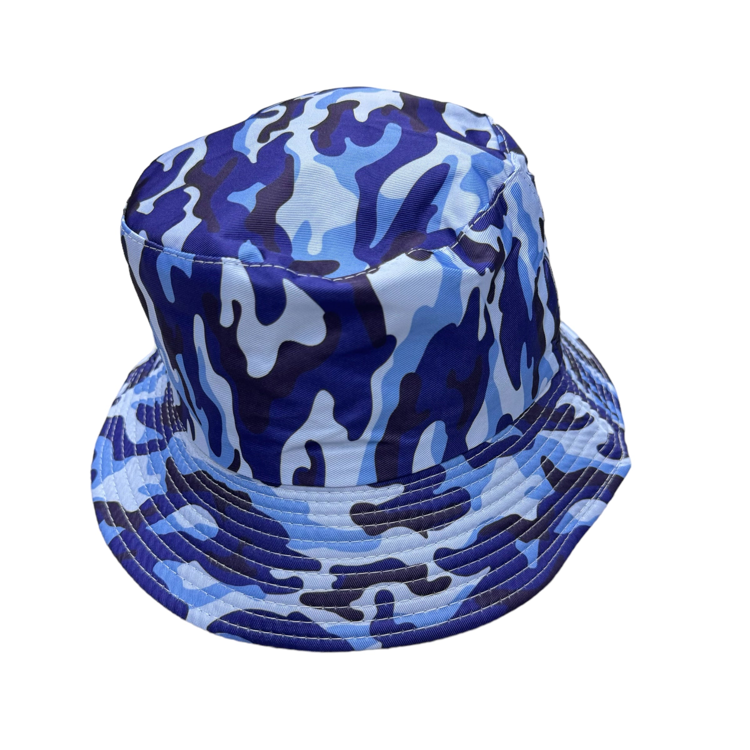 Bucket Hat Camo Blue