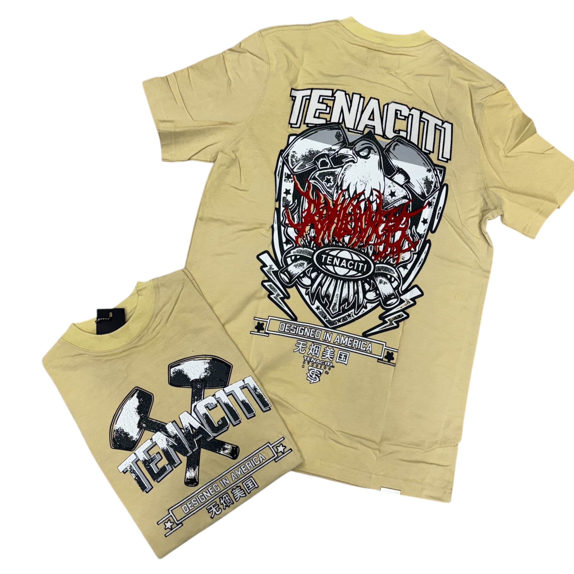 Tenaciti  T-shirt Cream 1036