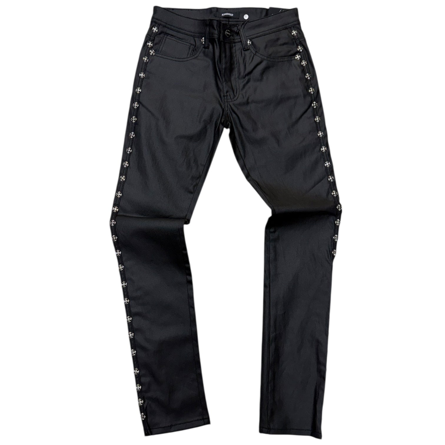 KD - Skinny Denim - WAXED Black - 2232 z