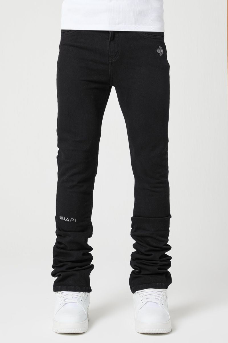 Guapi Stacked Basics Denim Black