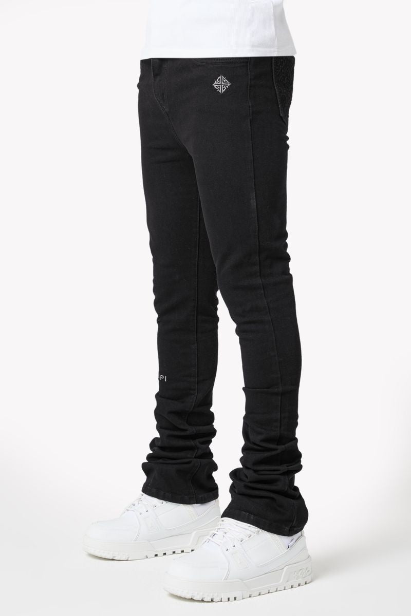 Guapi Stacked Basics Denim Black