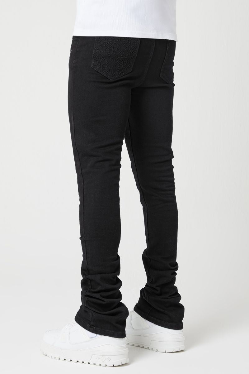 Guapi Stacked Basics Denim Black