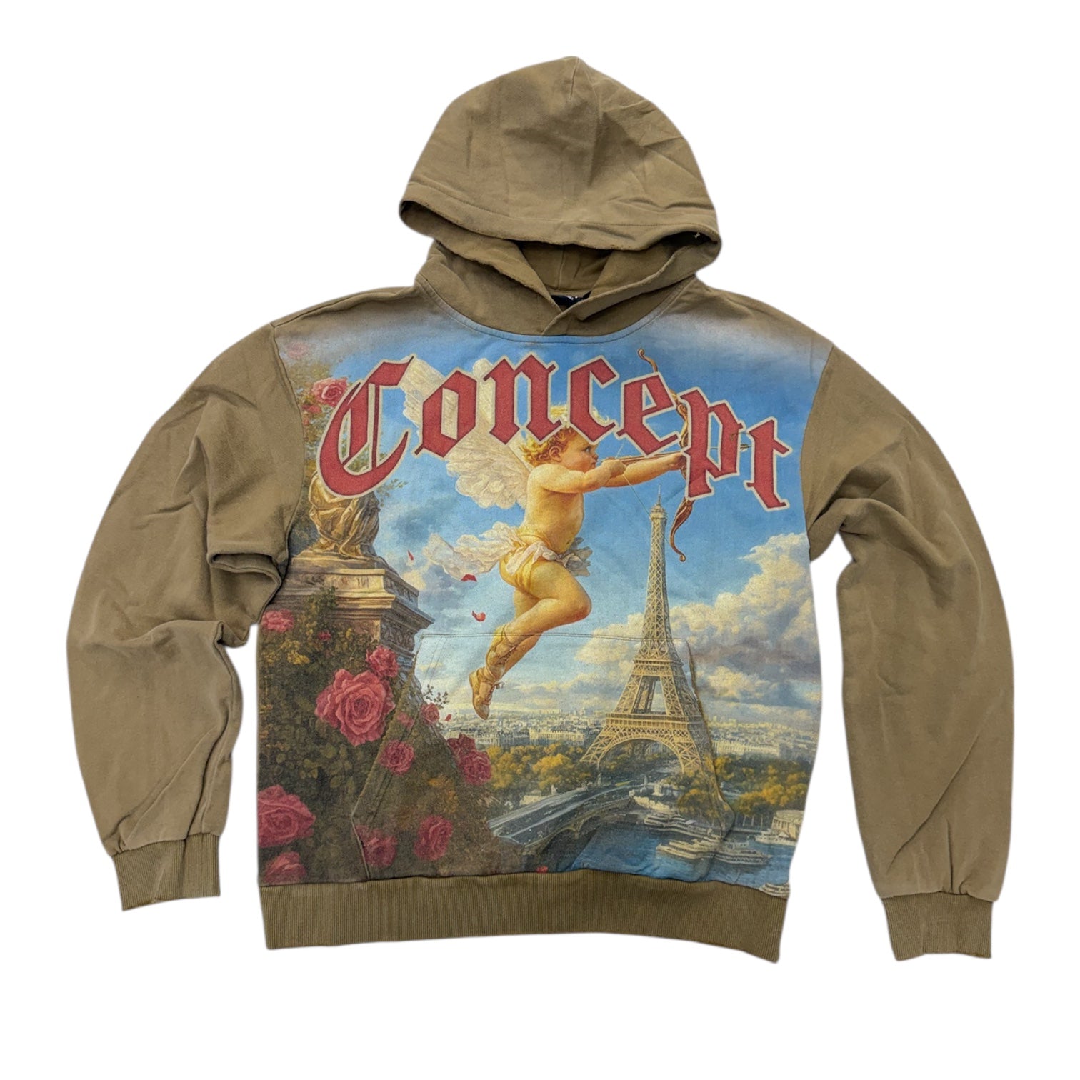 Concept - Angel Hoodie - Brown Wash