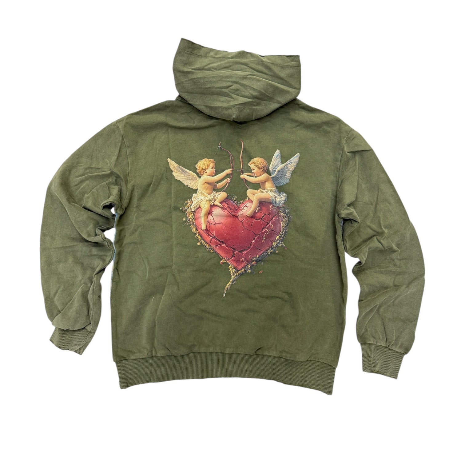 Concept - Angel Hoodie - Olive Wash
