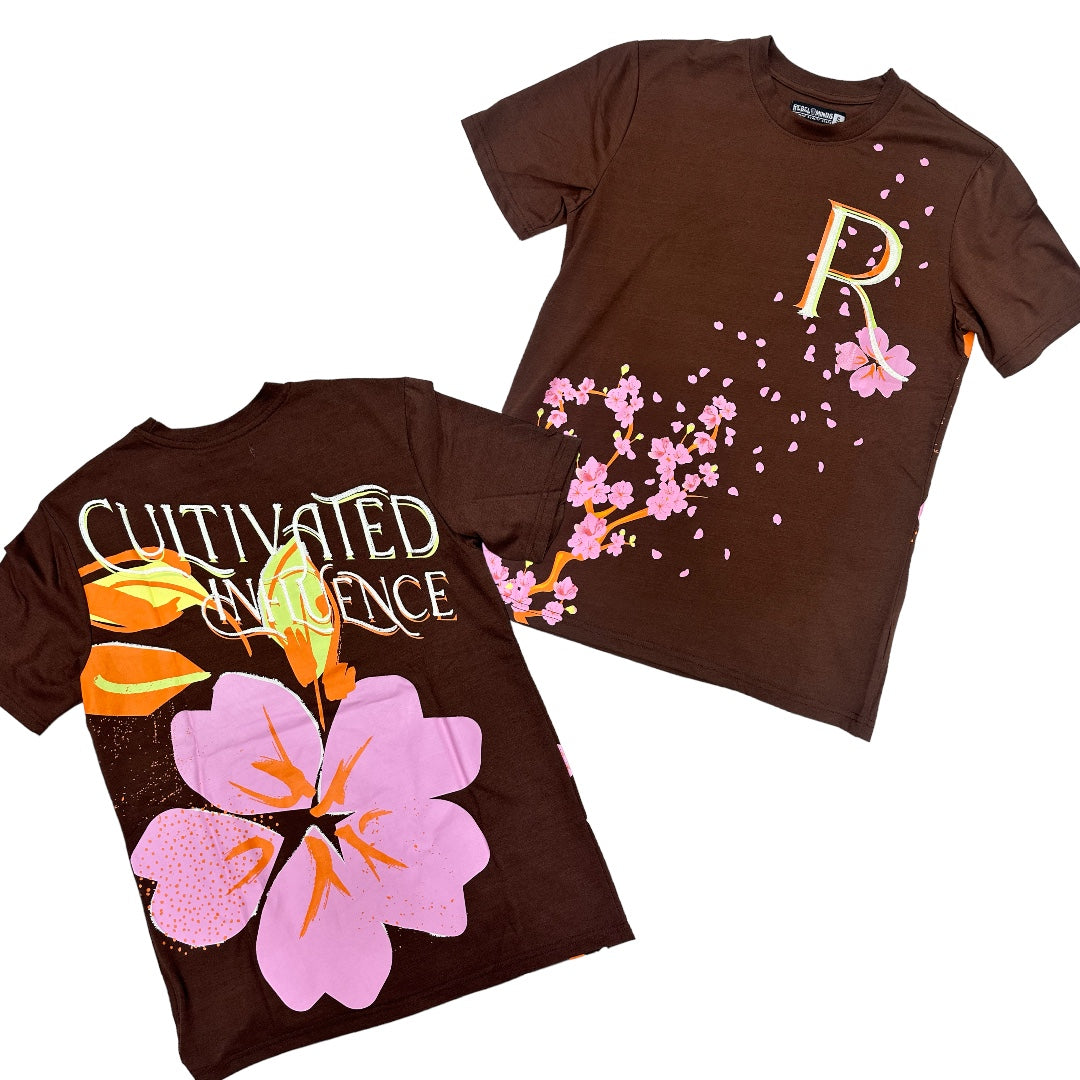 Rebel Cultivated Tee Brown 186