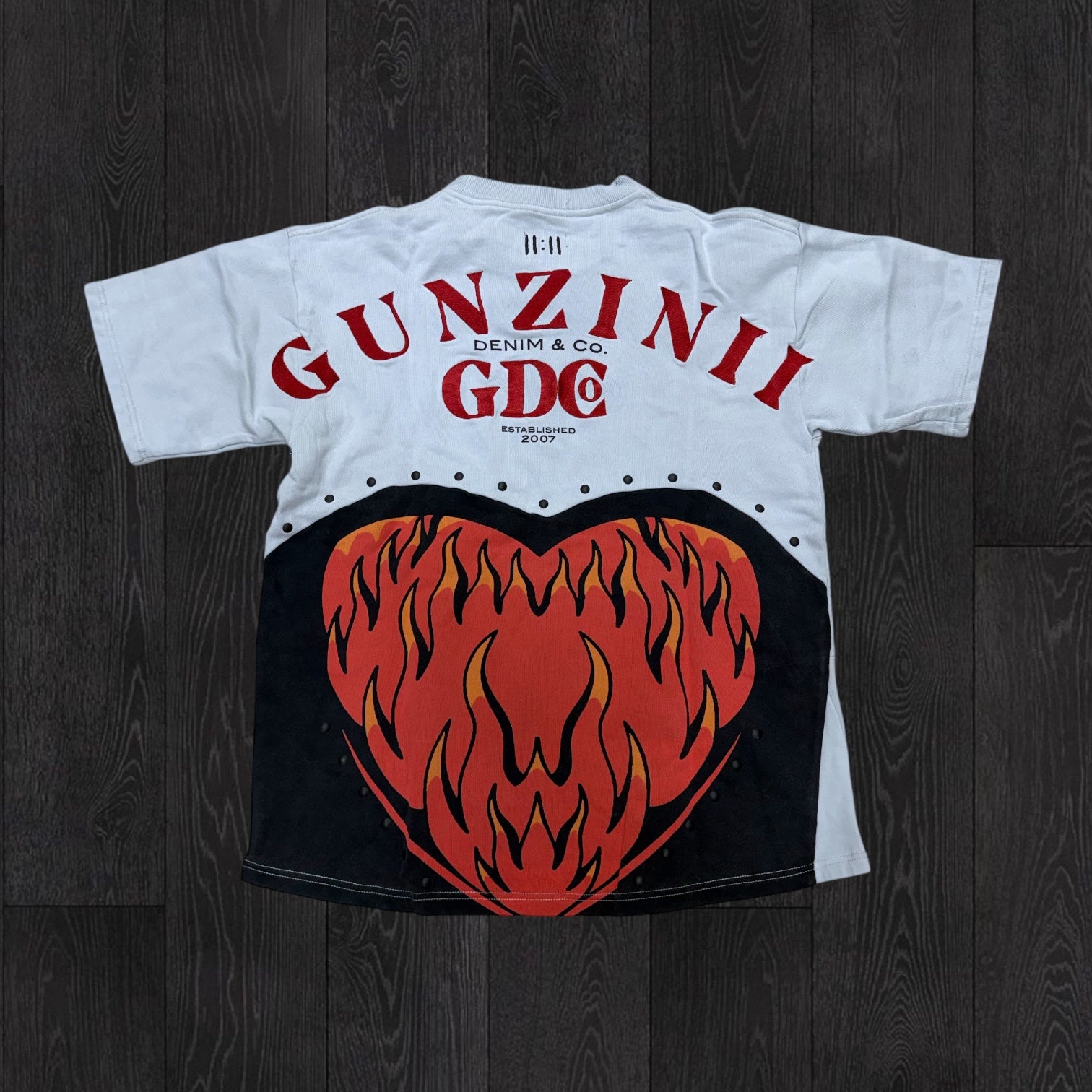Gunzini - Stacked Pants-T-shirt Set - L.Grey - Gz675 676