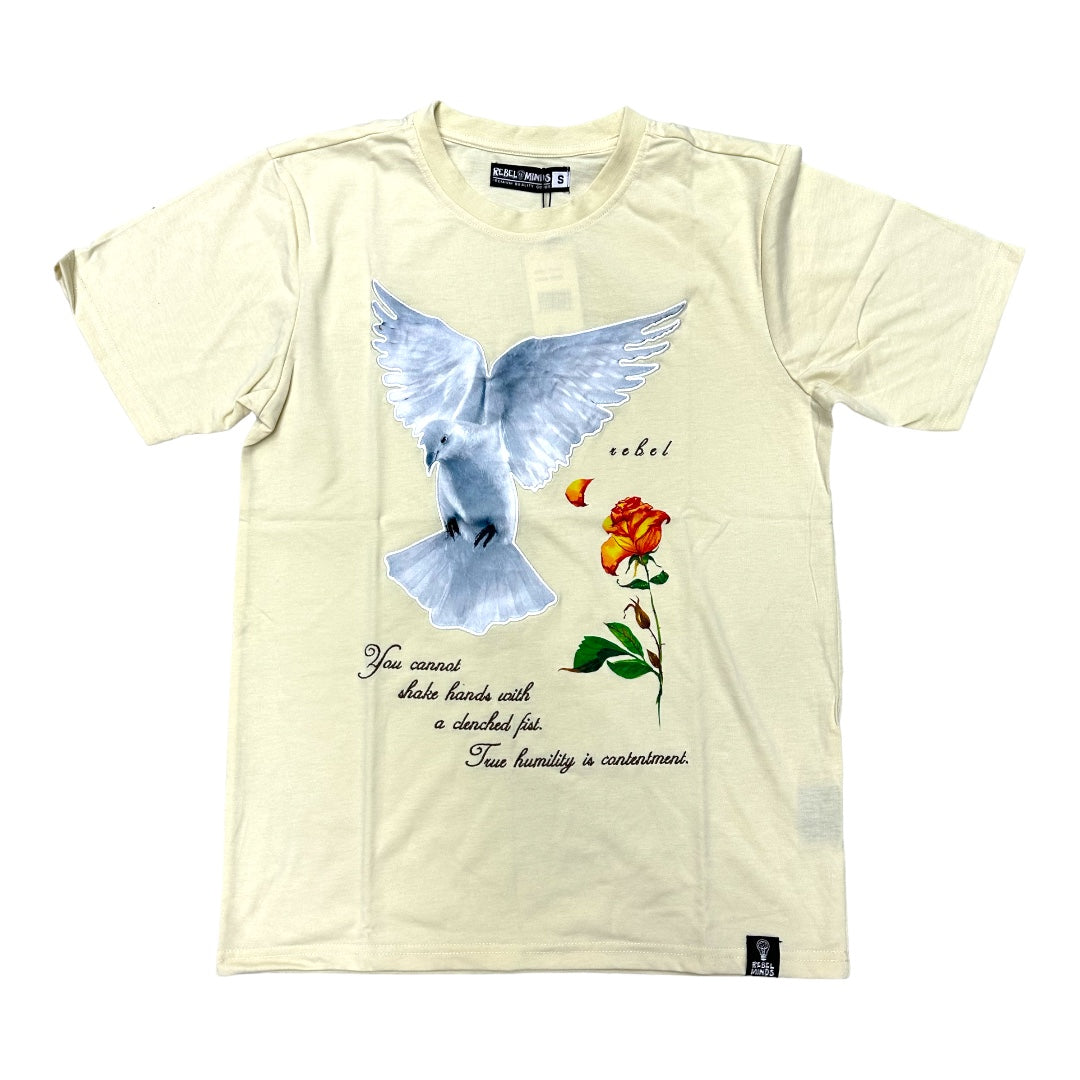 Rebel Flying T-shirt Cream 141