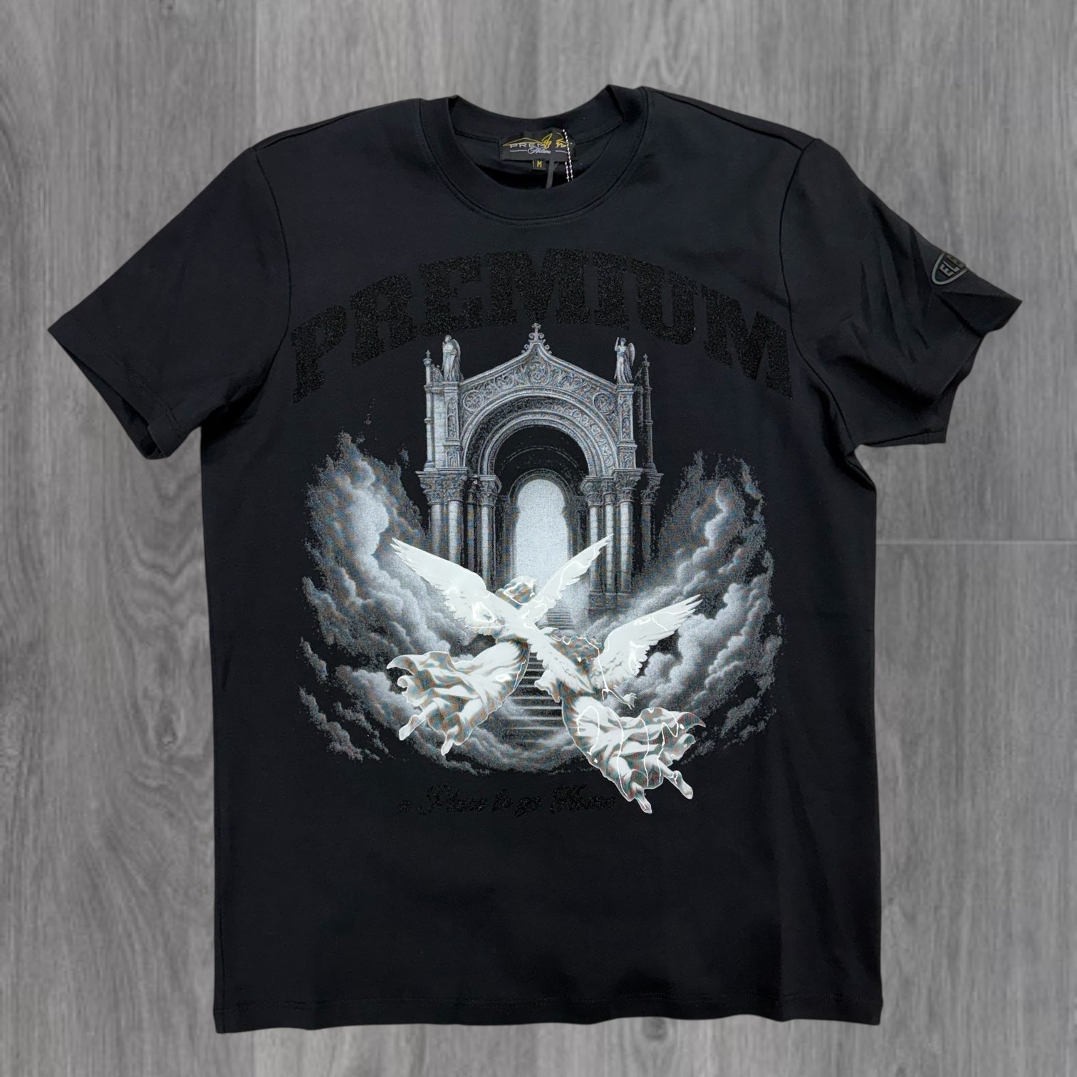 Milano - Paradise tee - Black - 118