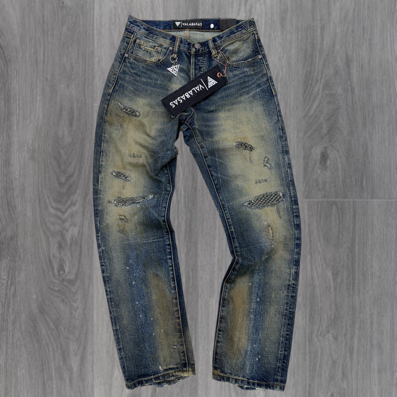 Valabasas- Pox Straight Fit Denim - Dirty V. Wash - 1028
