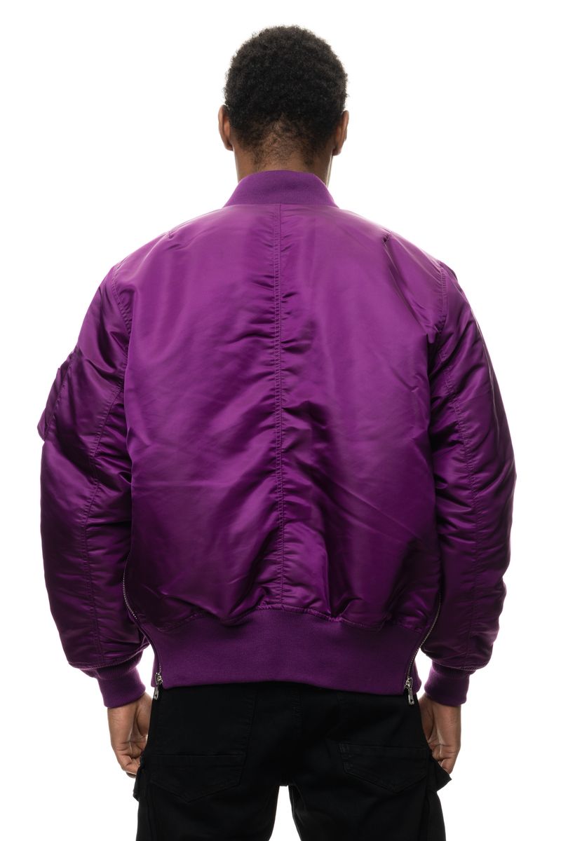 Rise MA1 Flight Jacket Purple 20790R