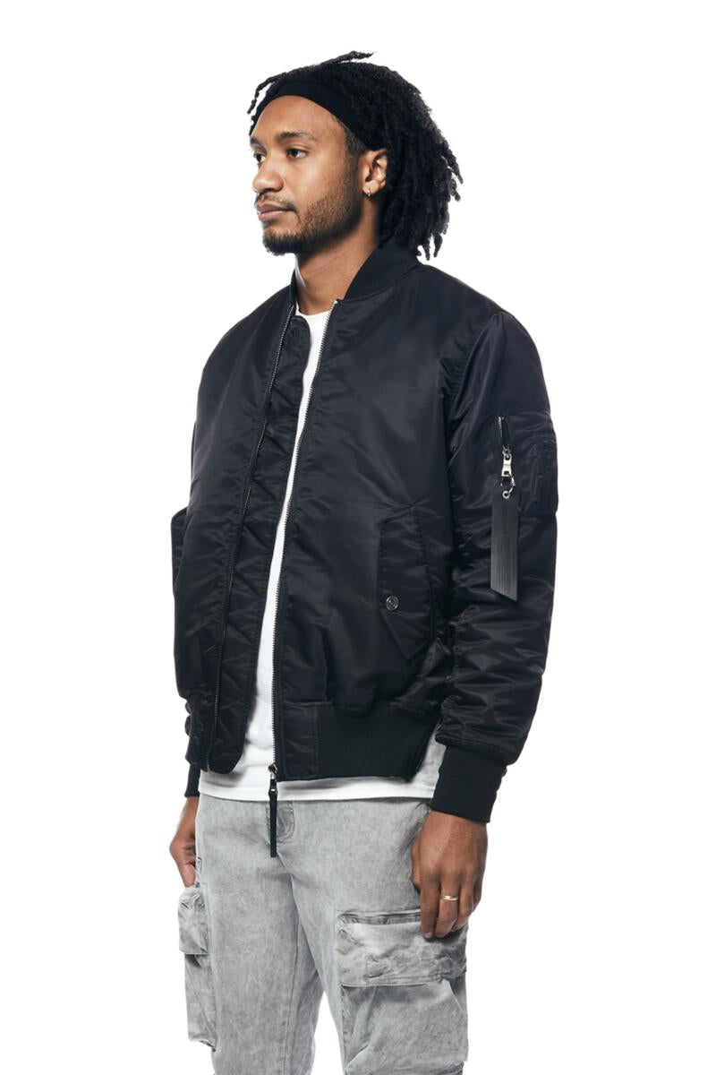 Rise MA1 Flight Jacket Black 23690