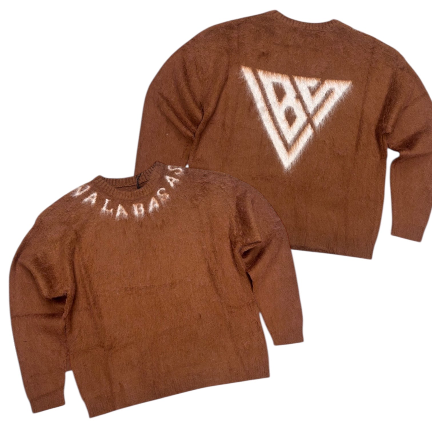 Valabasas - FELIDAE Mohair Sweater - BRWN - 1004