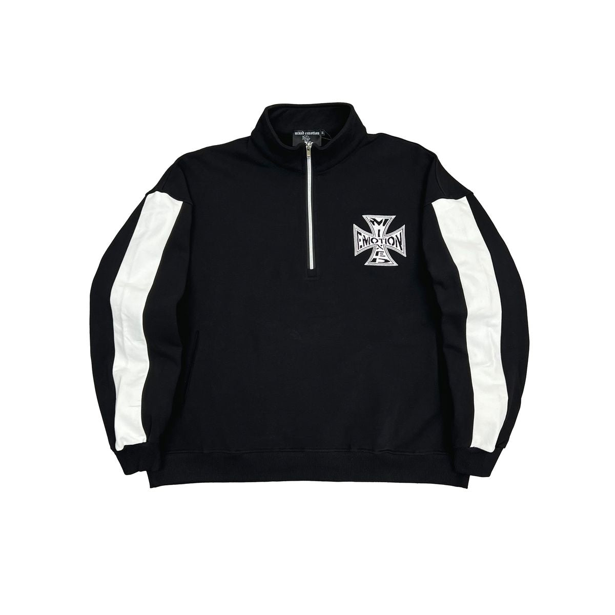 Mixed Emotions - Quarter Zip  Set - Black