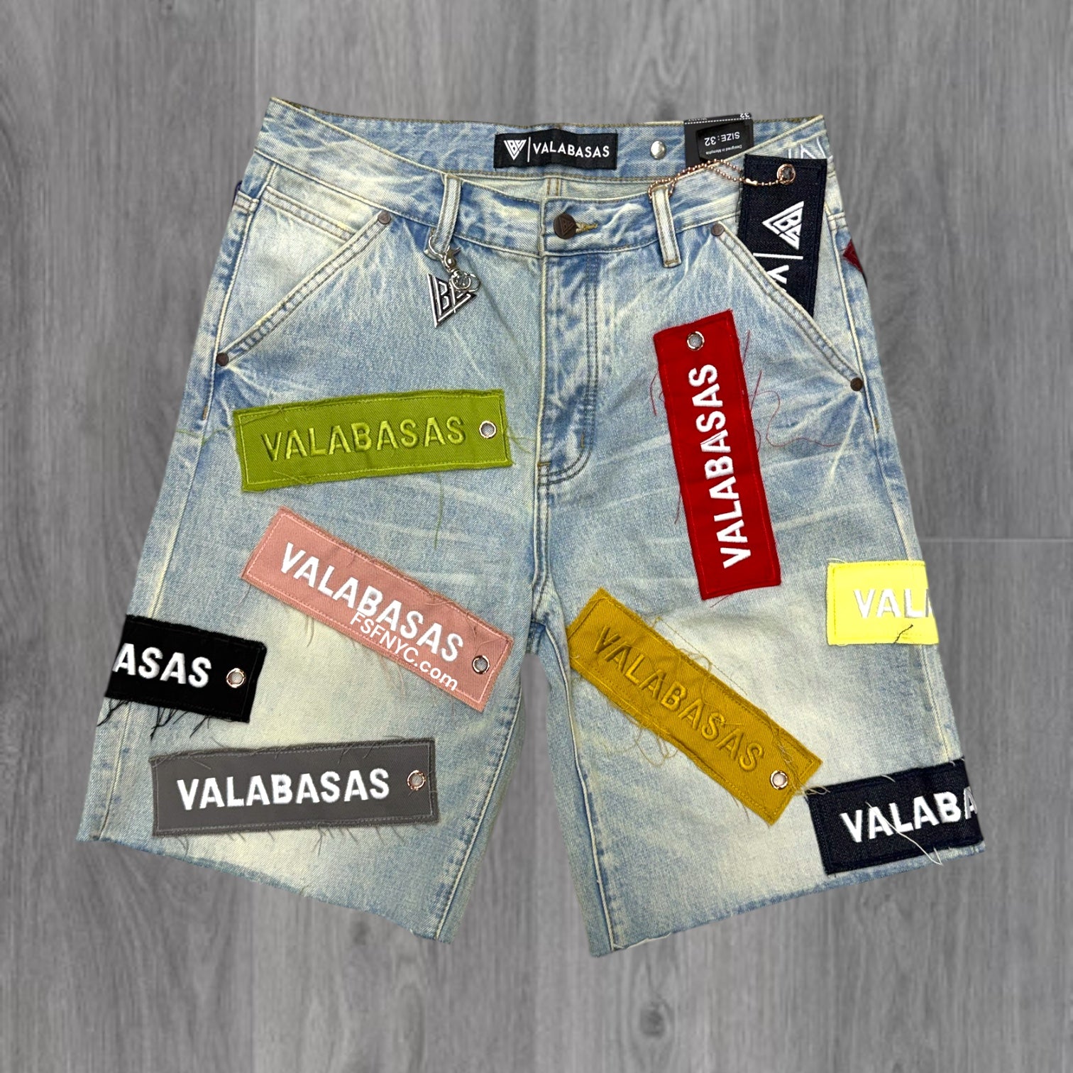 Valabasas - The Banner Denim shorts - L.Vintage - 1031