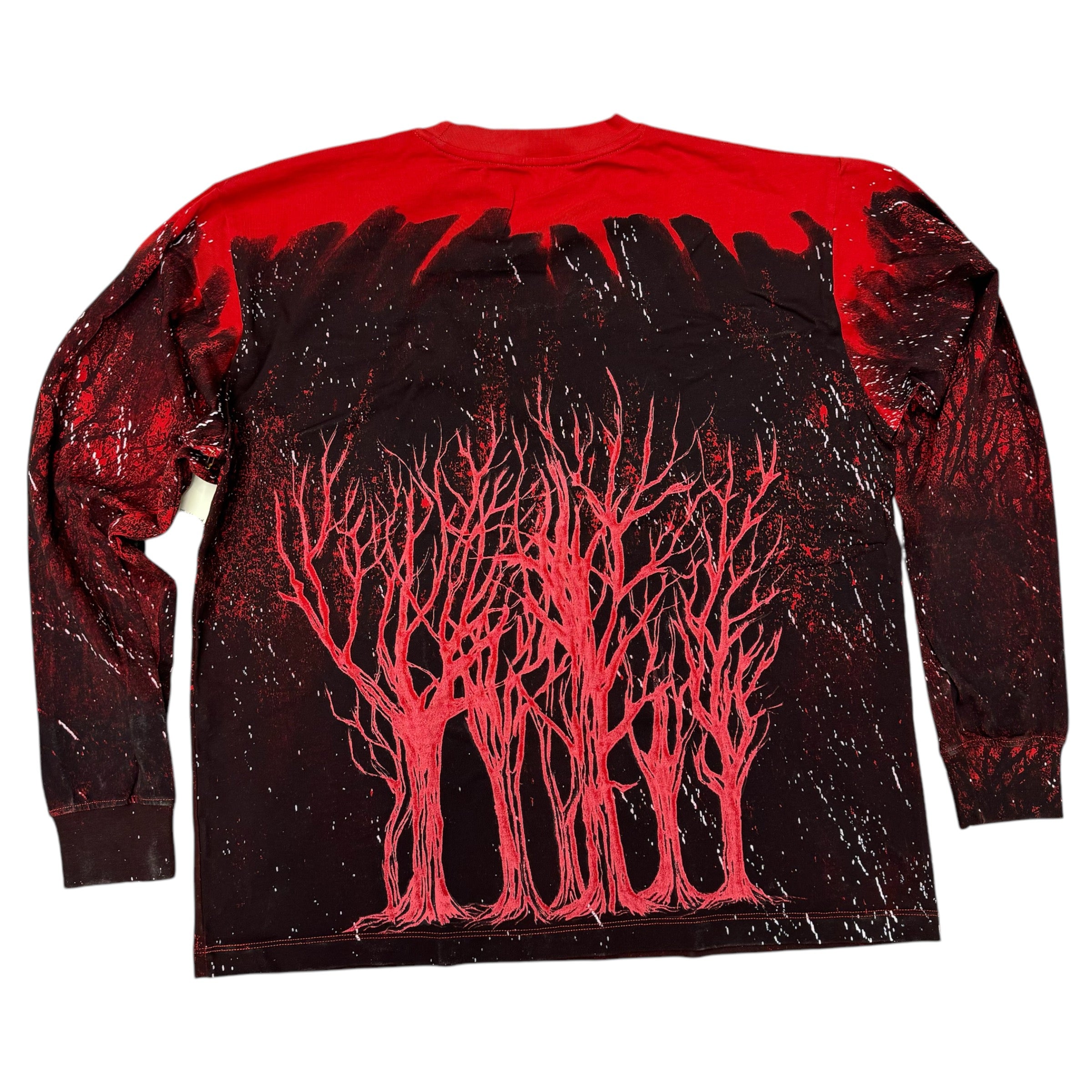 Shattered Heart Long Sleeve T-shirt Red