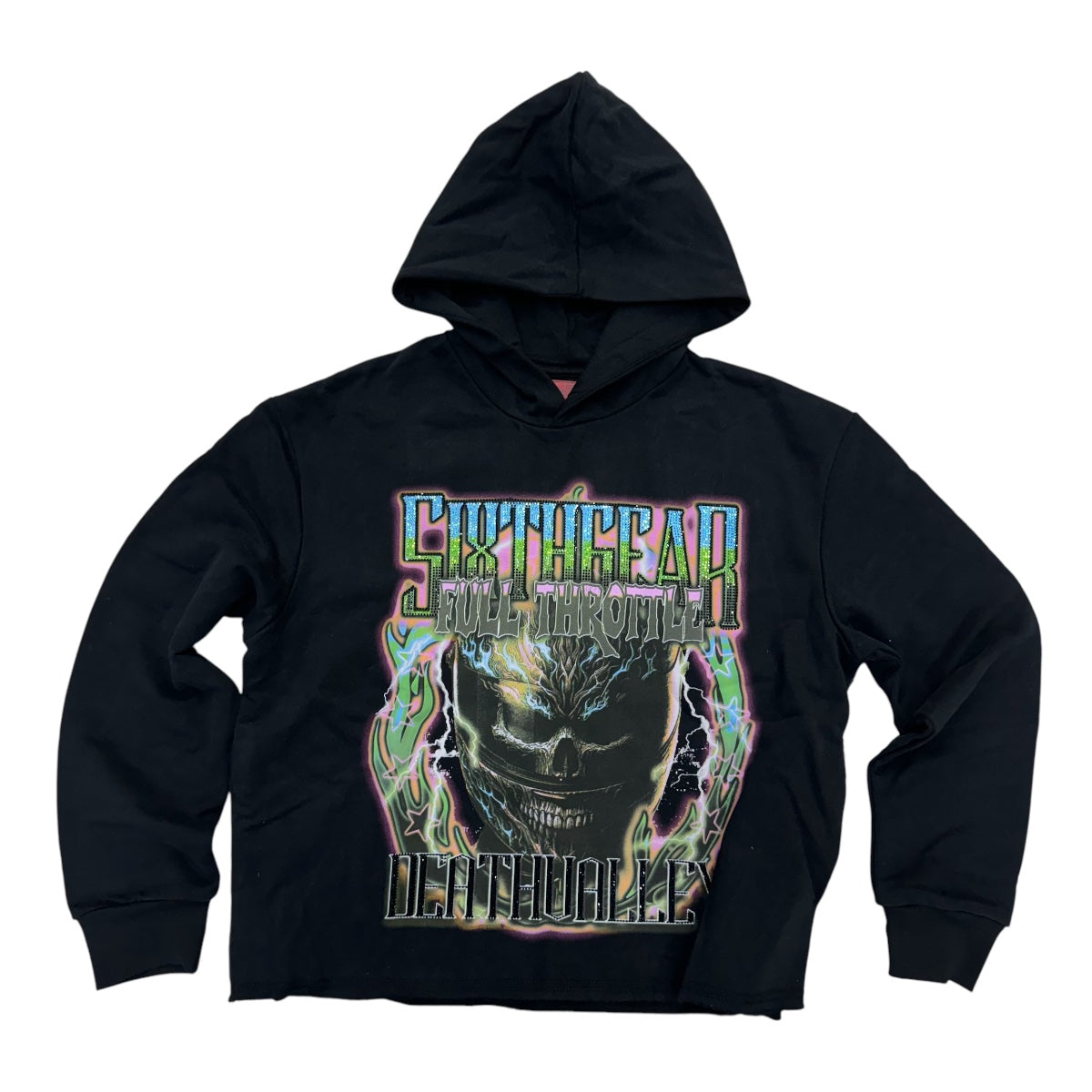 RadBoyz D.Vally Cut Off Hoodie Black 113