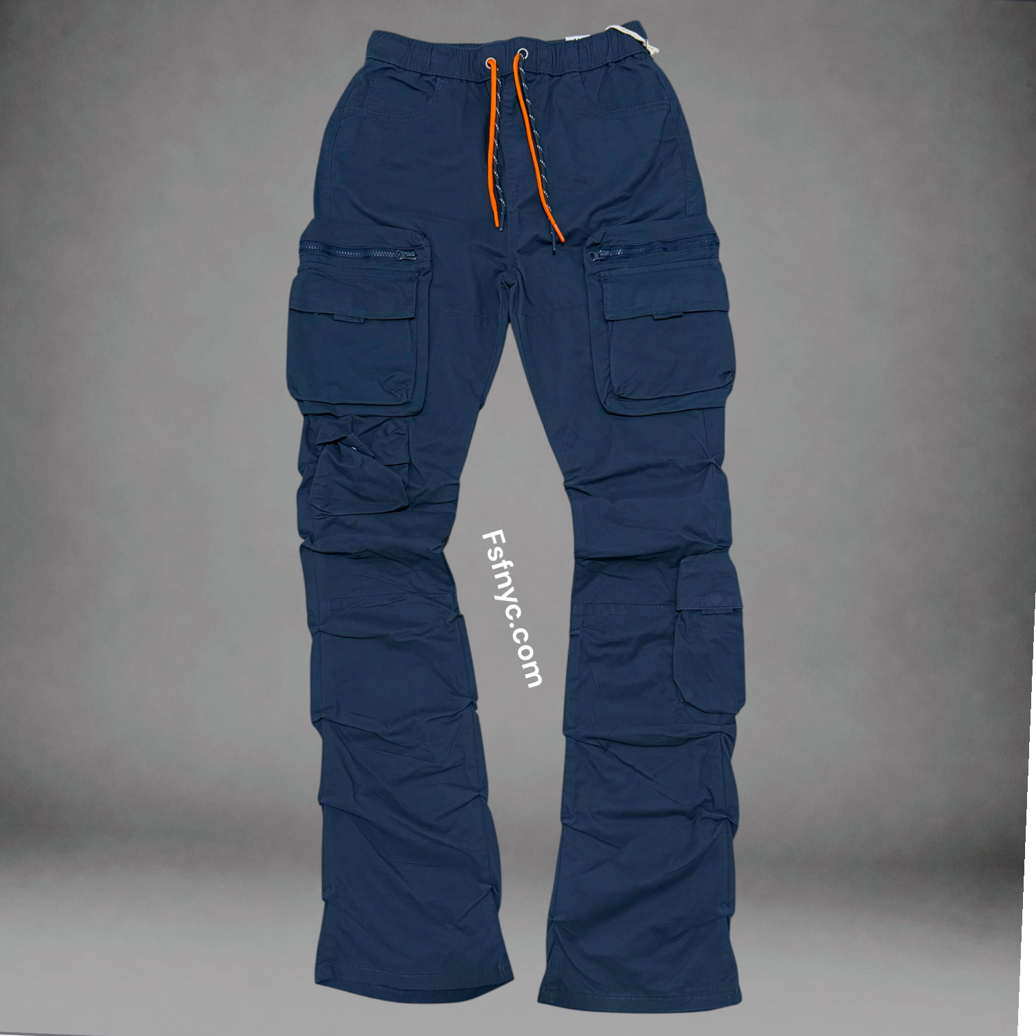 Narr - Stacked Cargo Pants -  Navy - 432