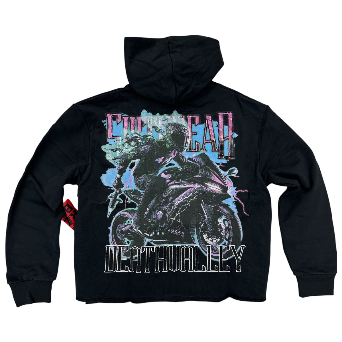 RadBoyz D.Vally Cut Off Hoodie Black 113