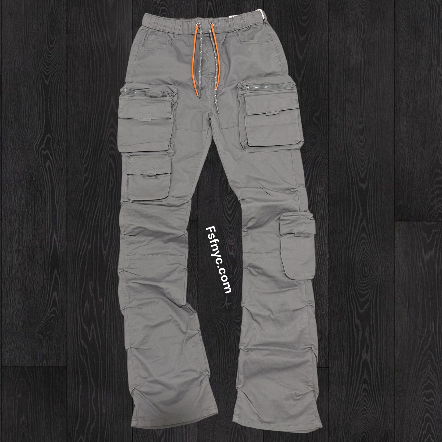 Narr - Stacked Cargo Pants -  Grey - 432