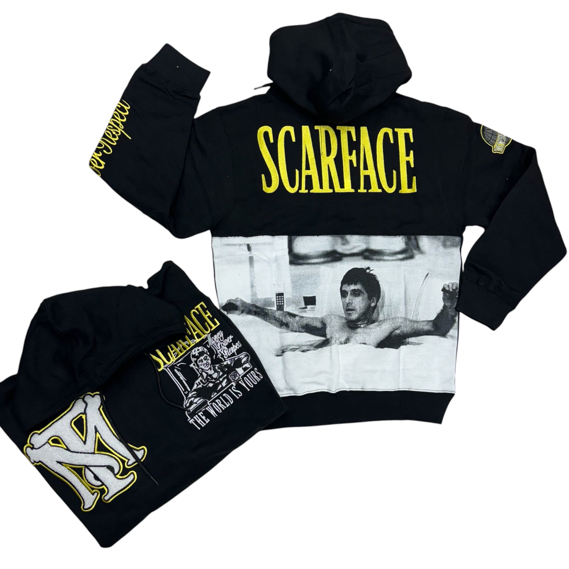 Reason scarFace Art Hoodie Black SF102