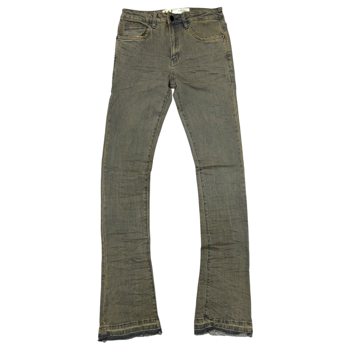 W Stacked Clean Denim Vintage Wash M8211D