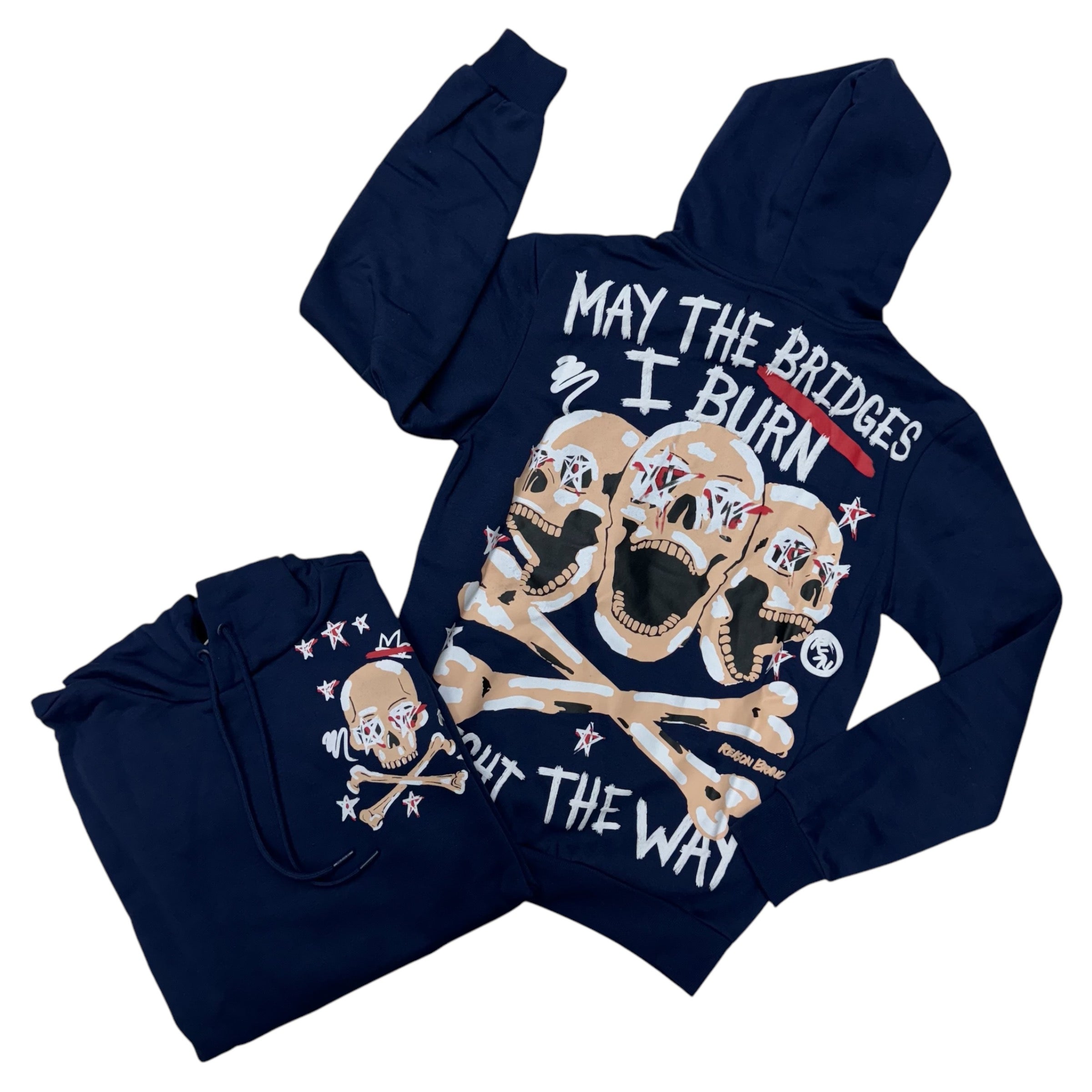 Reason May The Hoodie Navy F414