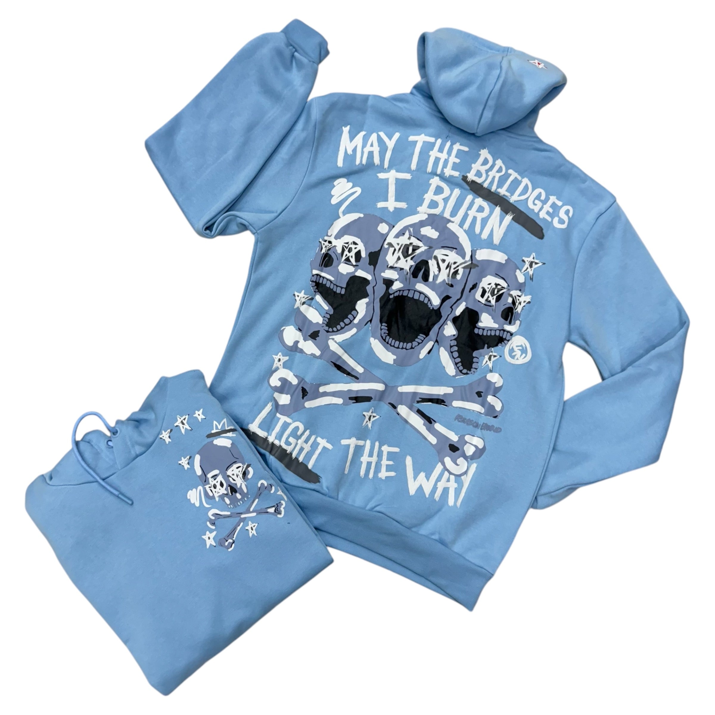 Reason May The Hoodie L.Blue F414