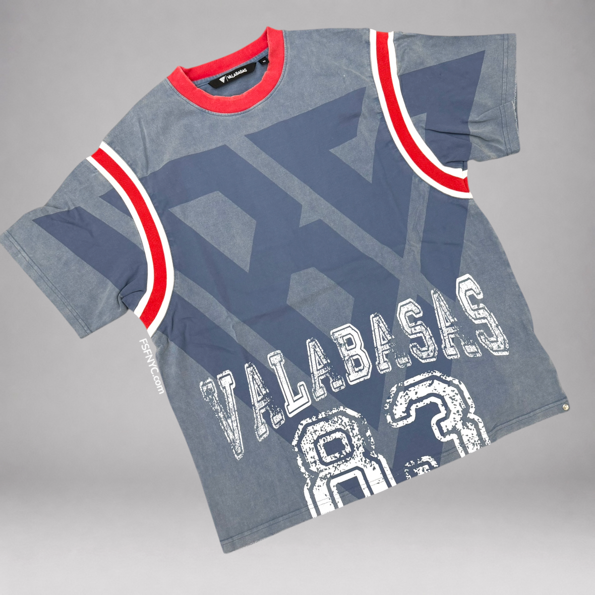 Valabasas - Vintage Sport T-shirt  - V.Blue - 1111