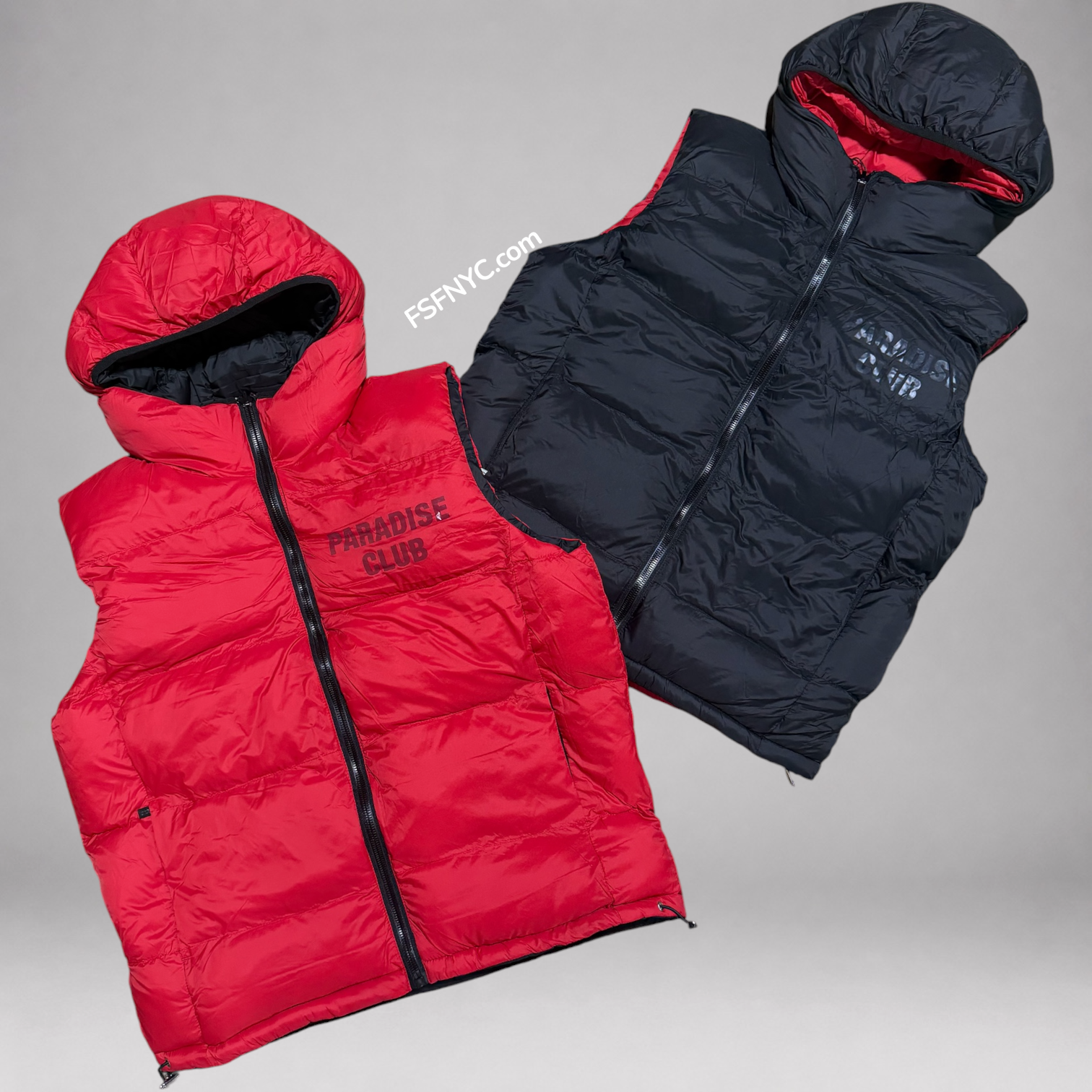 SYP - Reversible Puffy Vest - Chicago - 9385V