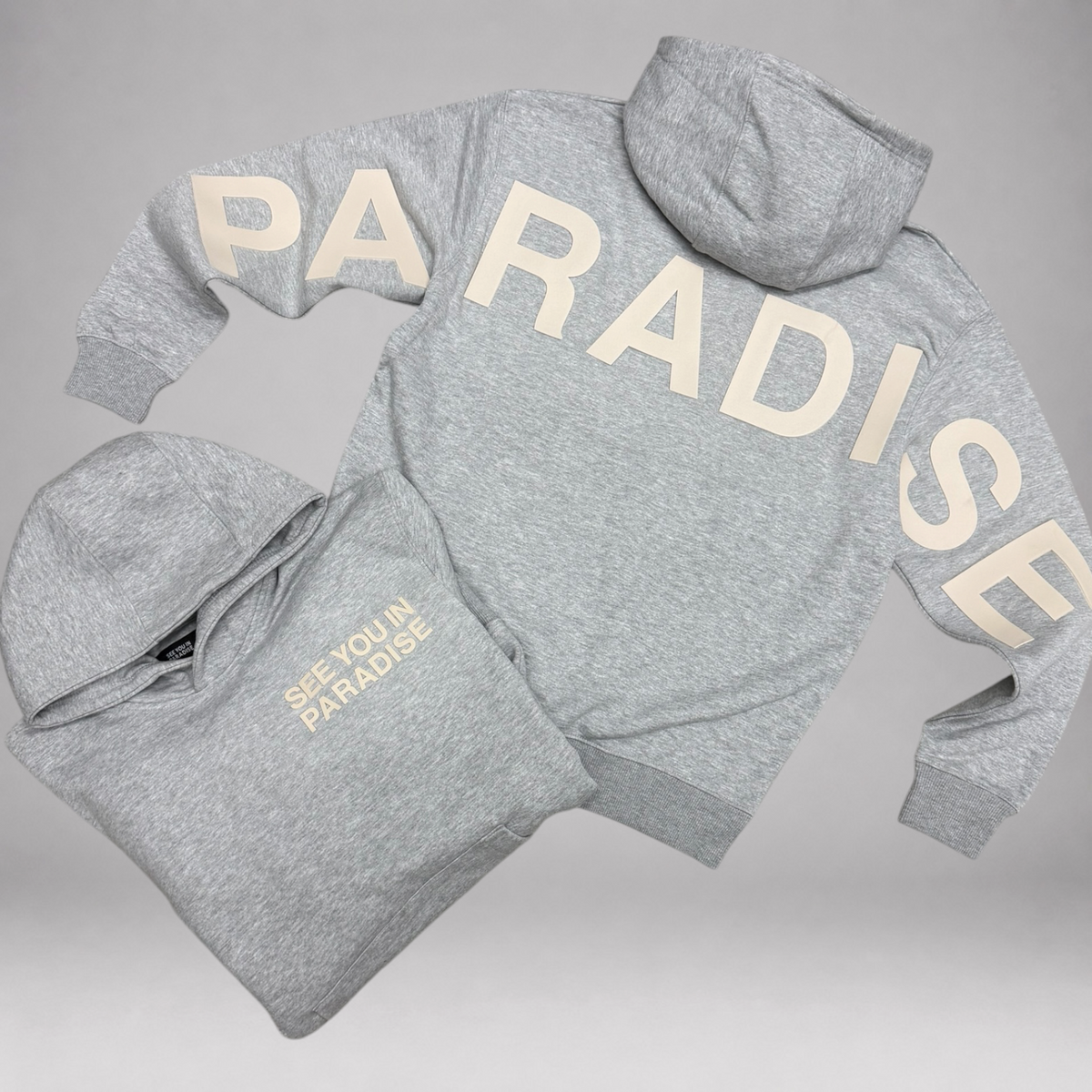 SYP - See You In Paradise Hoodie - Grey - 8816H