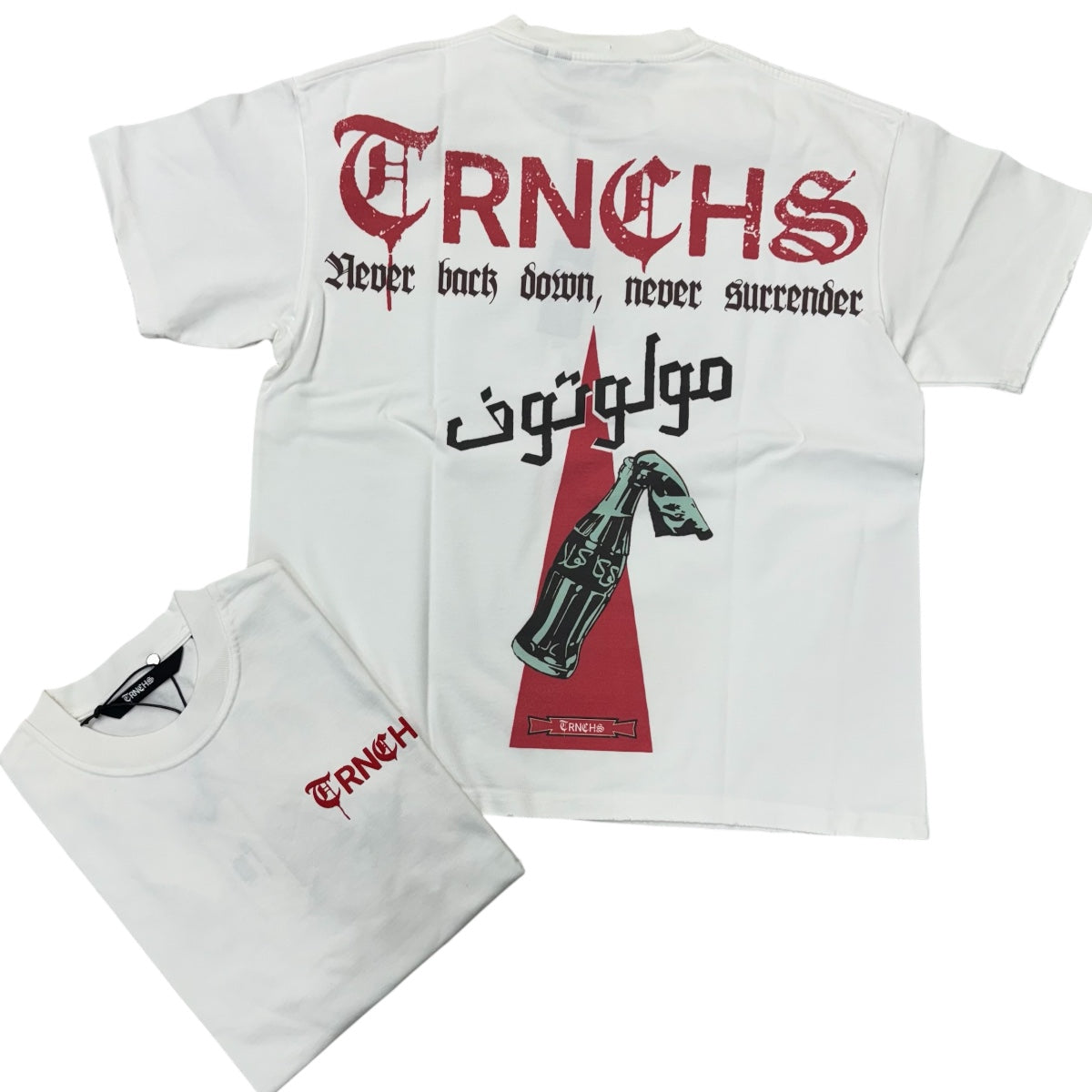 Trnchs Malatuf Vintage Tee white 906