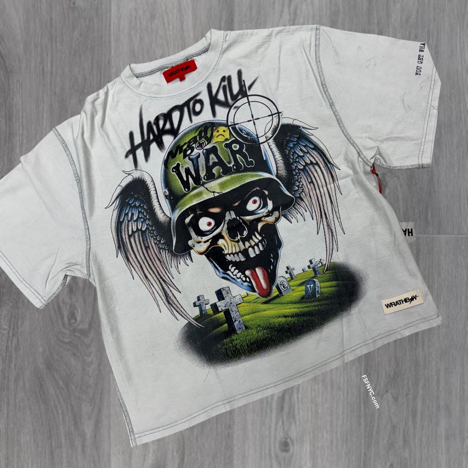 WrathBoy - Deserve T-shirt - Grey - 603