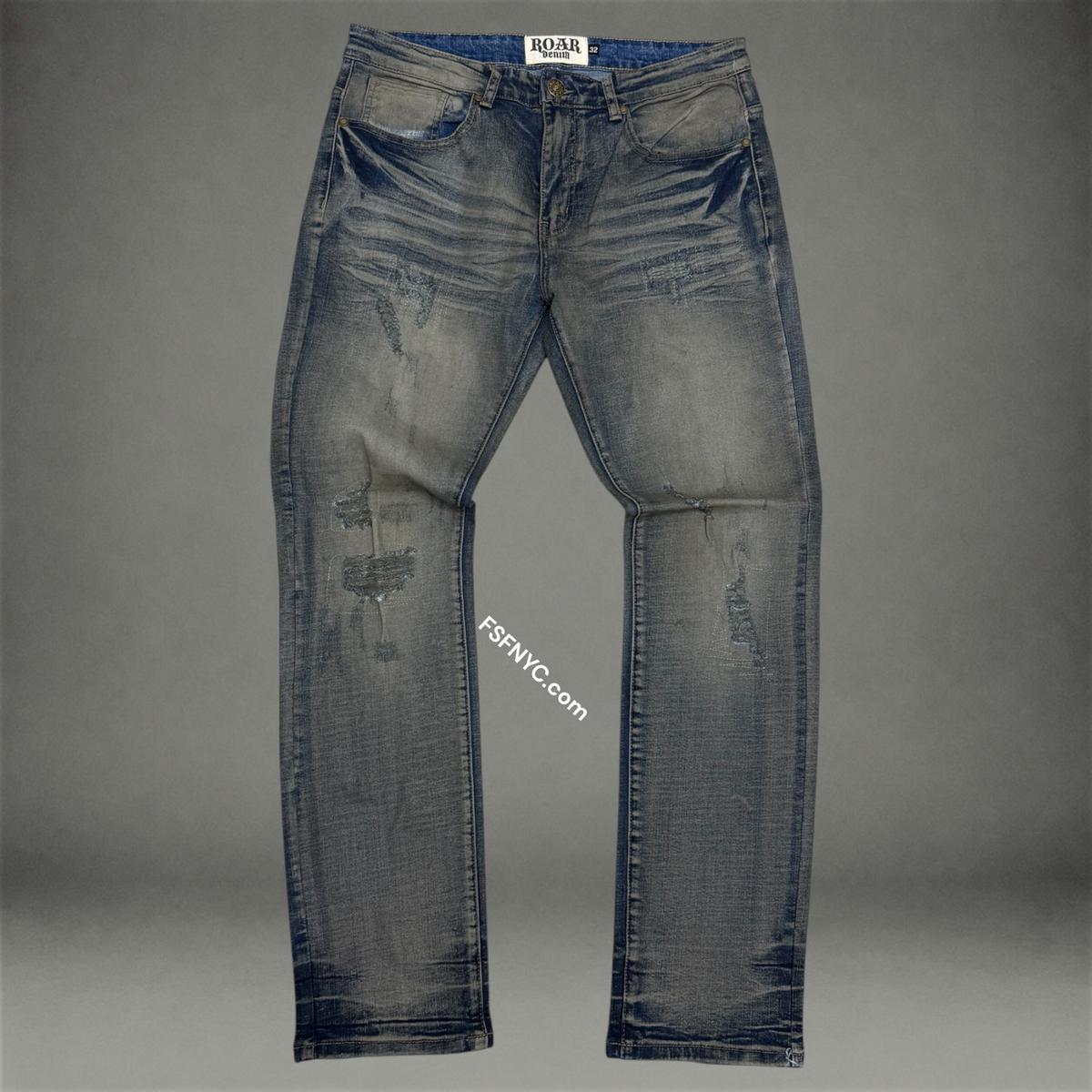 Roar - Ripped Slim Denim - DK Vintage 43415