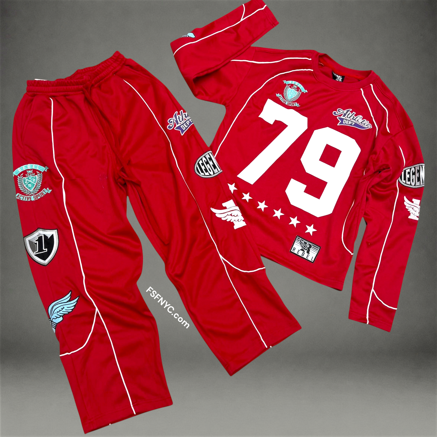 Rebel - Motorsport Crew Track Set - Red 213 413