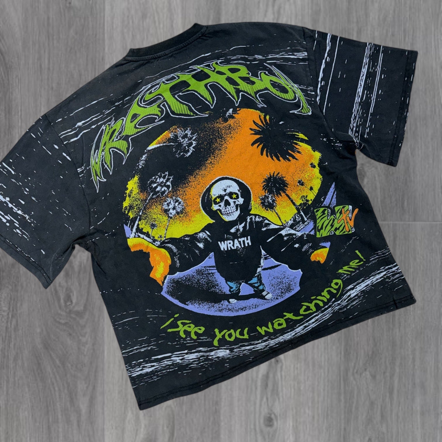 WrathBoy - i See you T-shirt - Black - 607