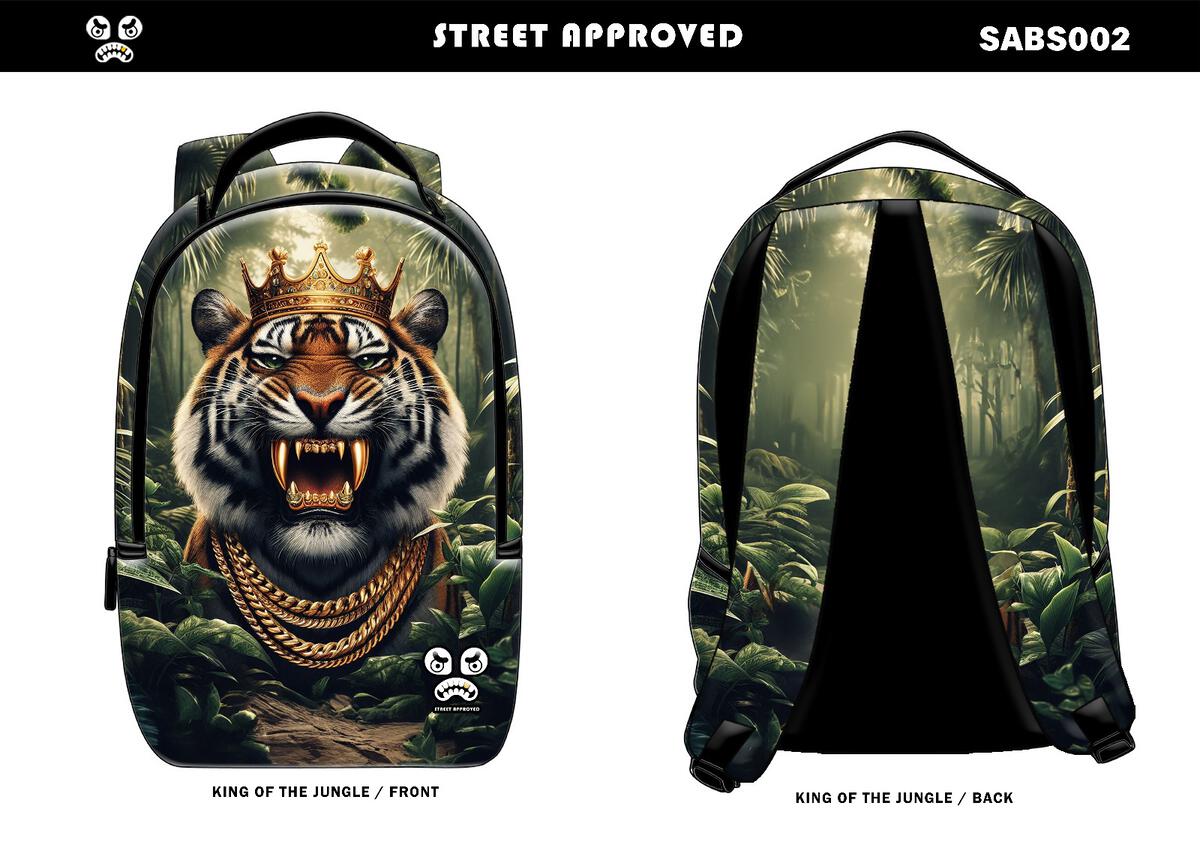 Approved Backpack king Of jungle