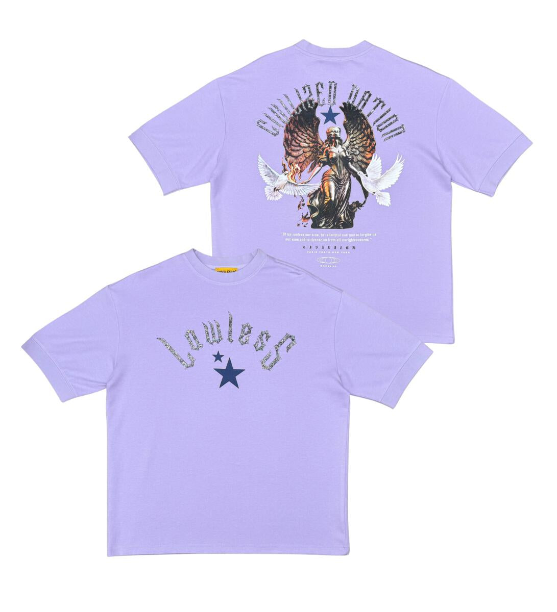 Civil Redemption T-shirt Lilac 5706